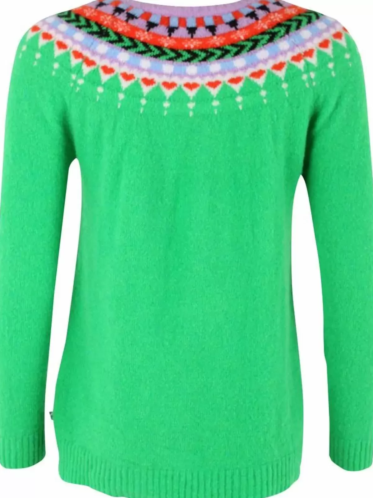 Dame Danefæ Danepeaceful Light Wool Sweater Green