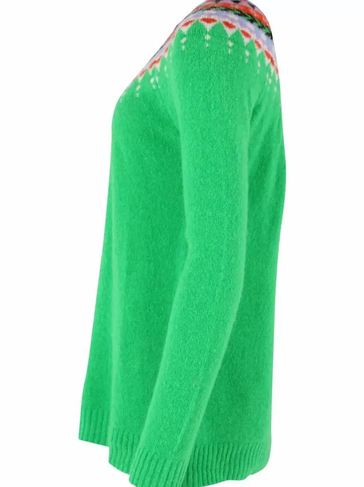 Dame Danefæ Danepeaceful Light Wool Sweater Green