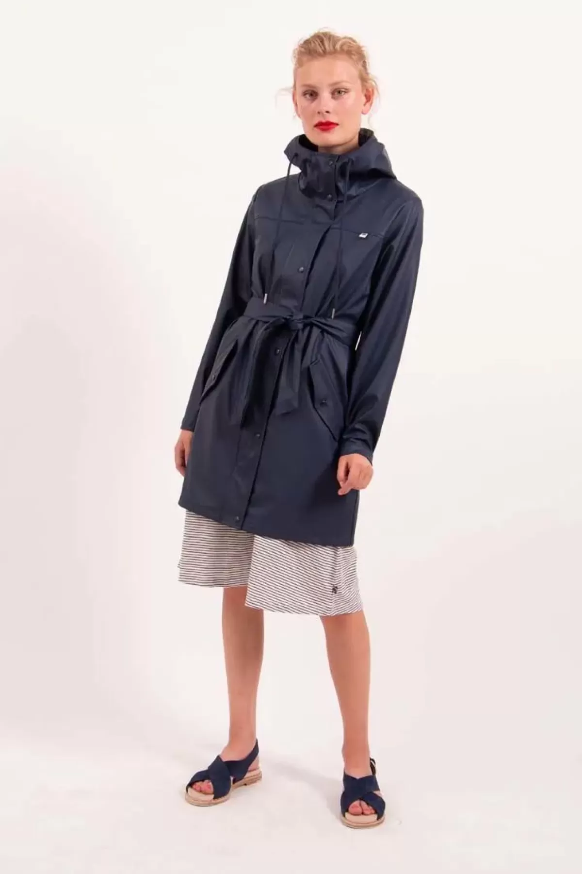 Dame Danefæ Danepernille Raincoat Navy