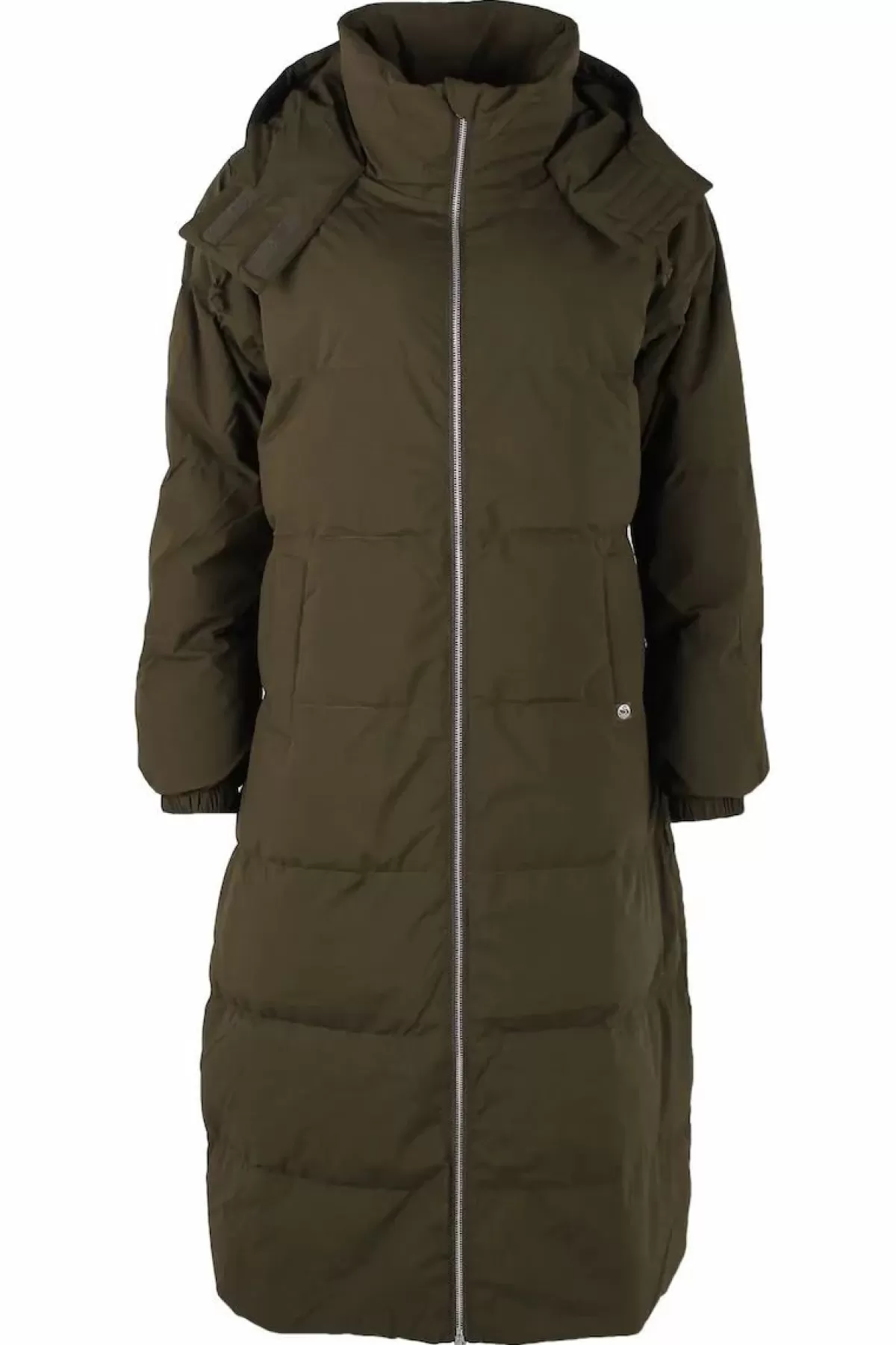 Dame Danefæ Danepuffin Down Winter Coat Warm Khaki