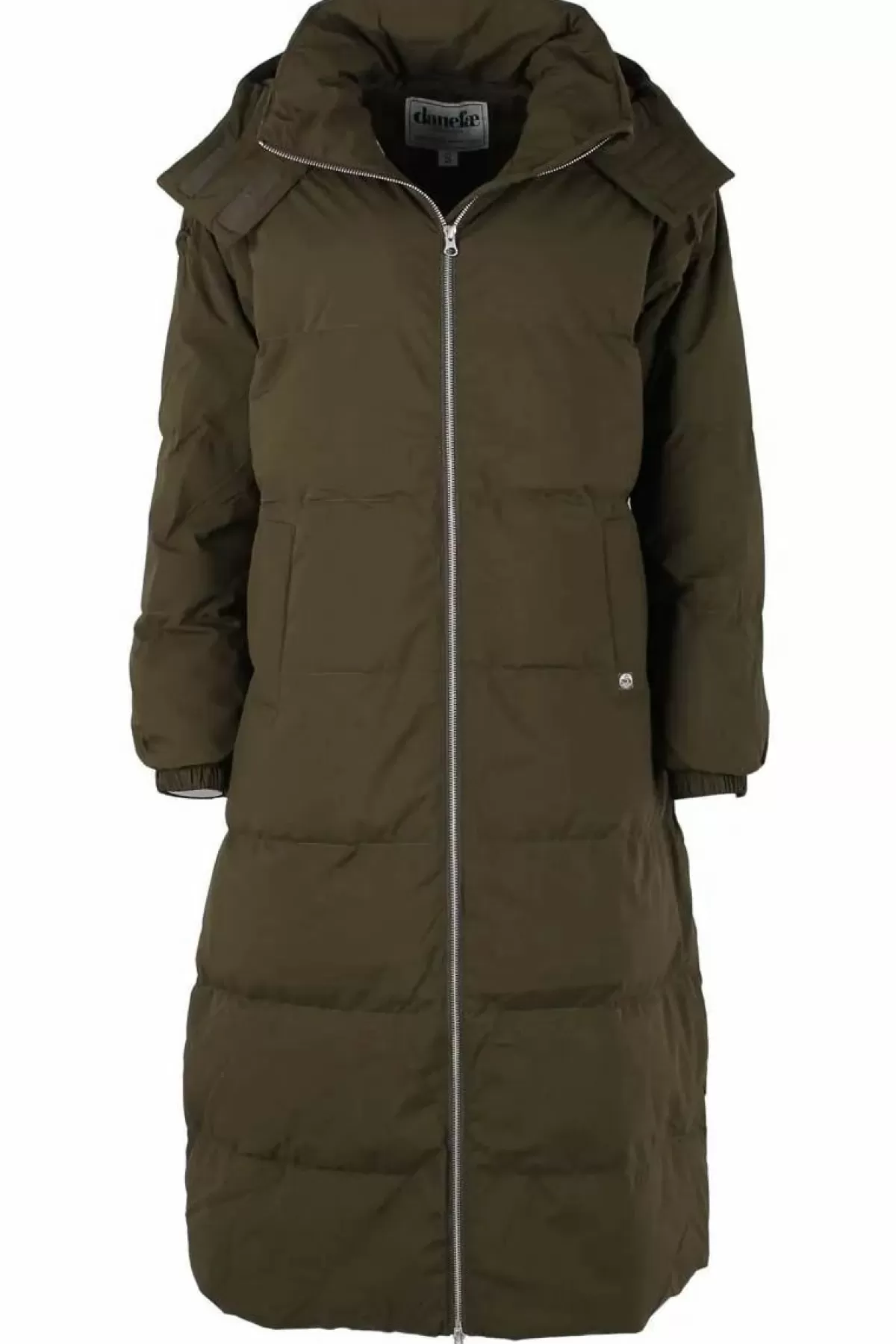 Dame Danefæ Danepuffin Down Winter Coat Warm Khaki