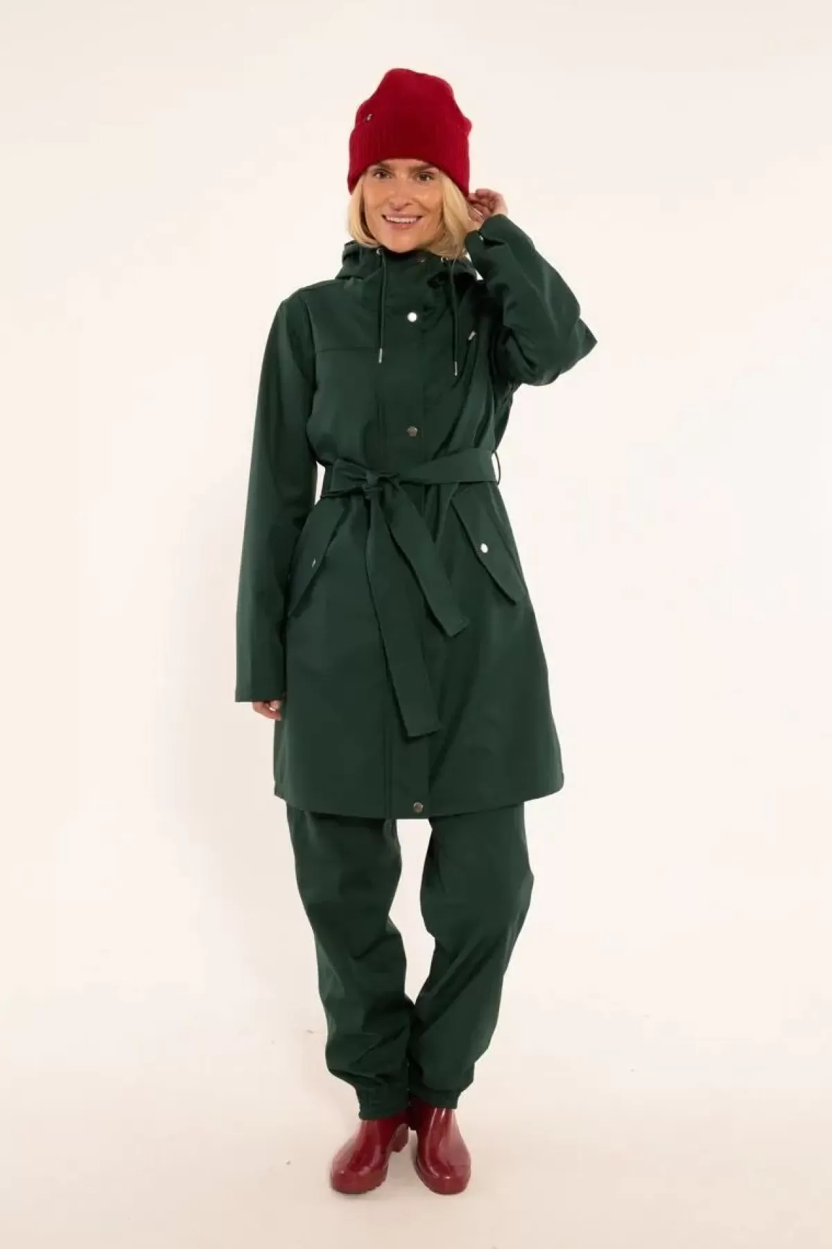 Dame Danefæ Danerainlover Raincoat Deep Forest