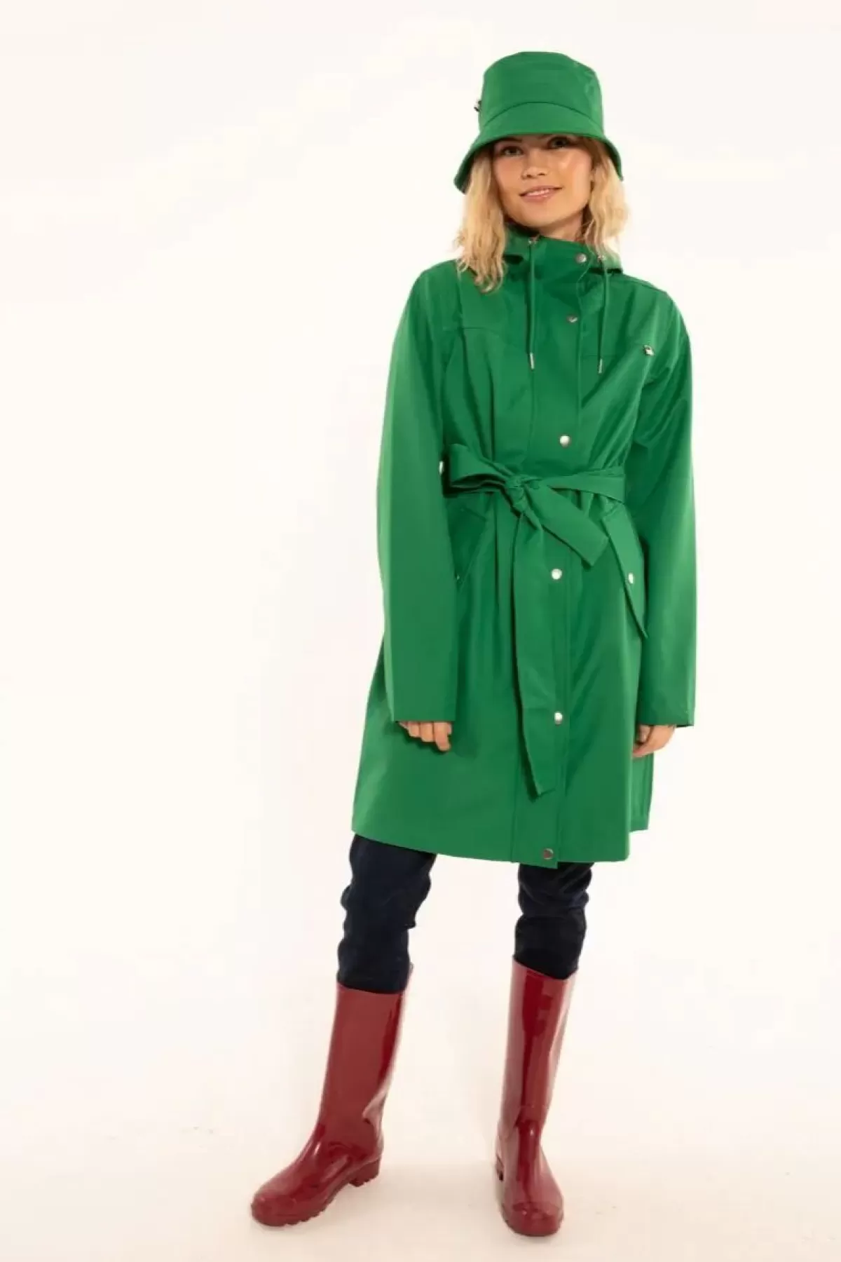 Dame Danefæ Danerainlover Raincoat Green