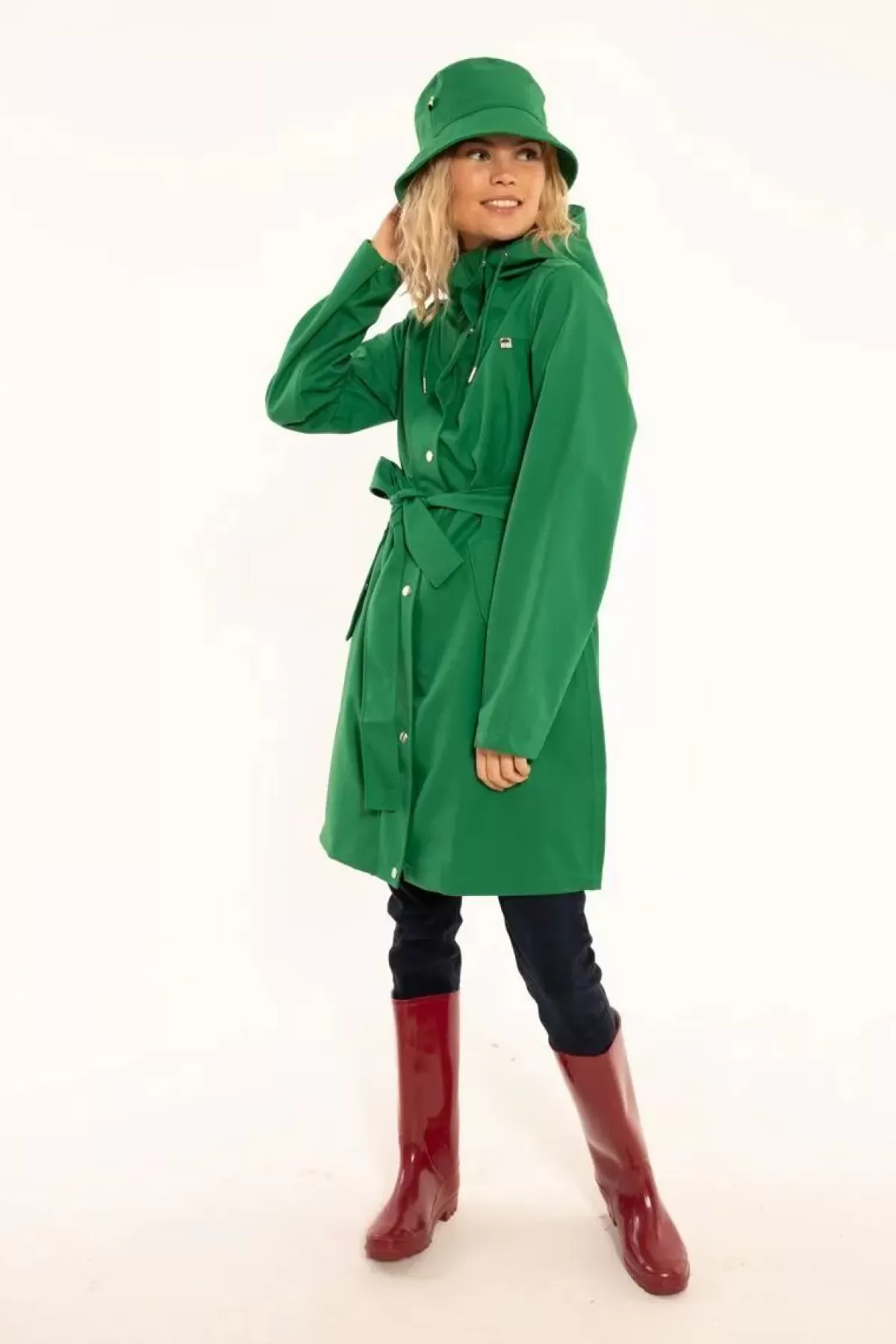 Dame Danefæ Danerainlover Raincoat Green