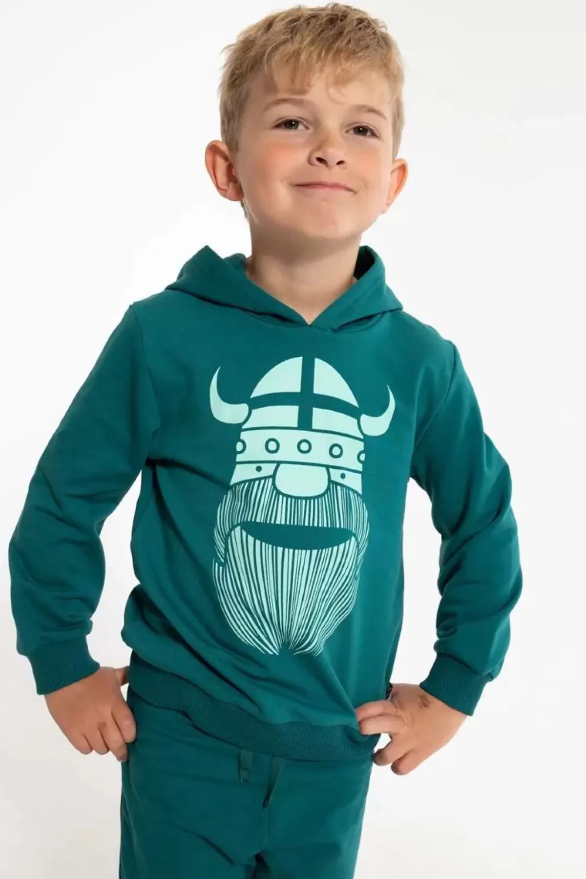 Børn Danefæ Daneredwood Hoodie Dark Duck Erik