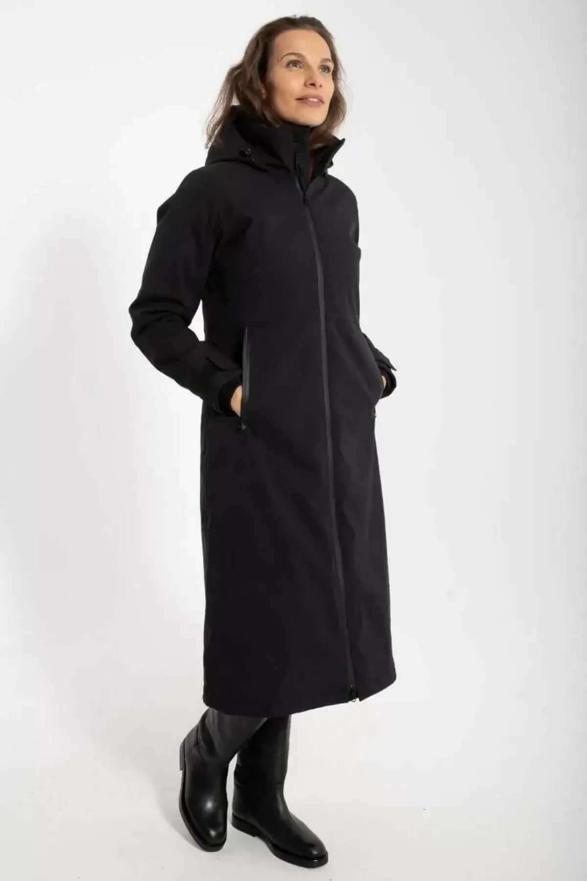 Dame Danefæ Danesandur Winter Coat Black