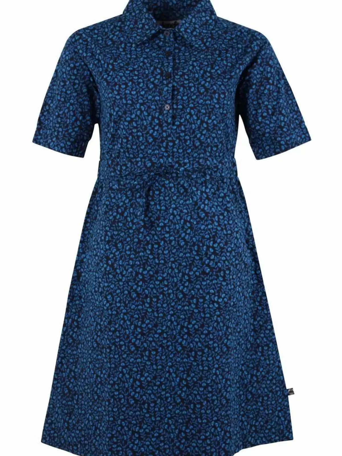 Dame Danefæ Danesusanne Poplin Dress Dusty Blue Fleurie