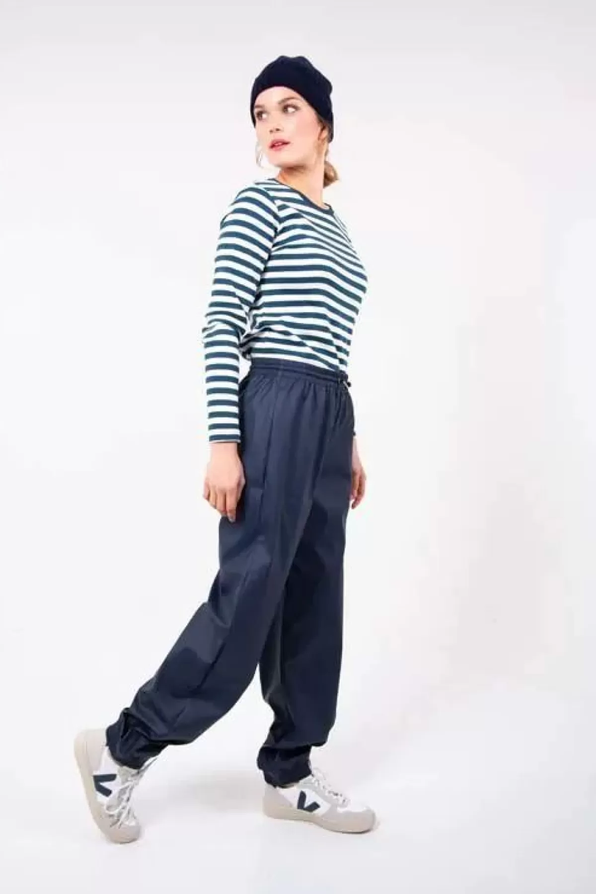 Dame Danefæ Danesvalbard Rain Pants Navy