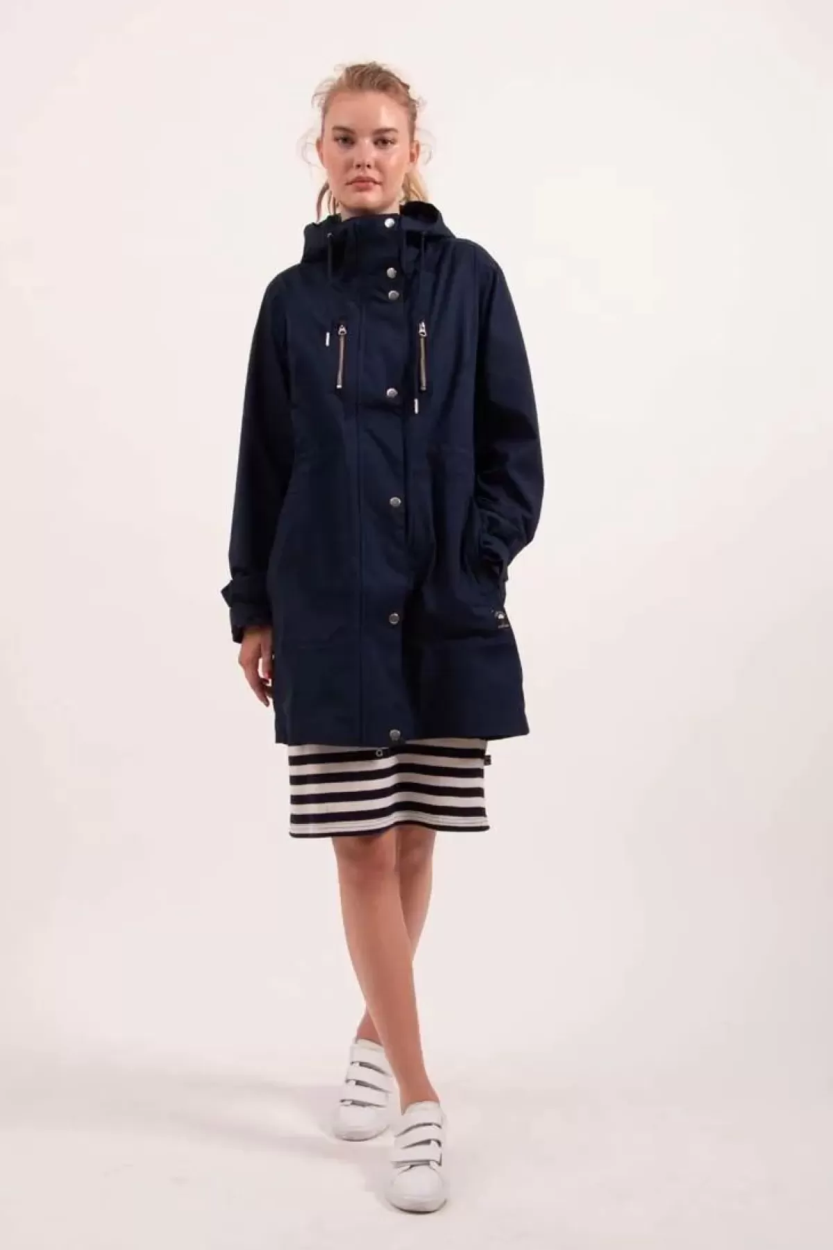 Dame Danefæ Daninge Mid Stretch Navy