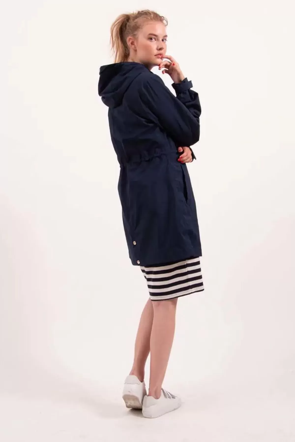 Dame Danefæ Daninge Mid Stretch Navy