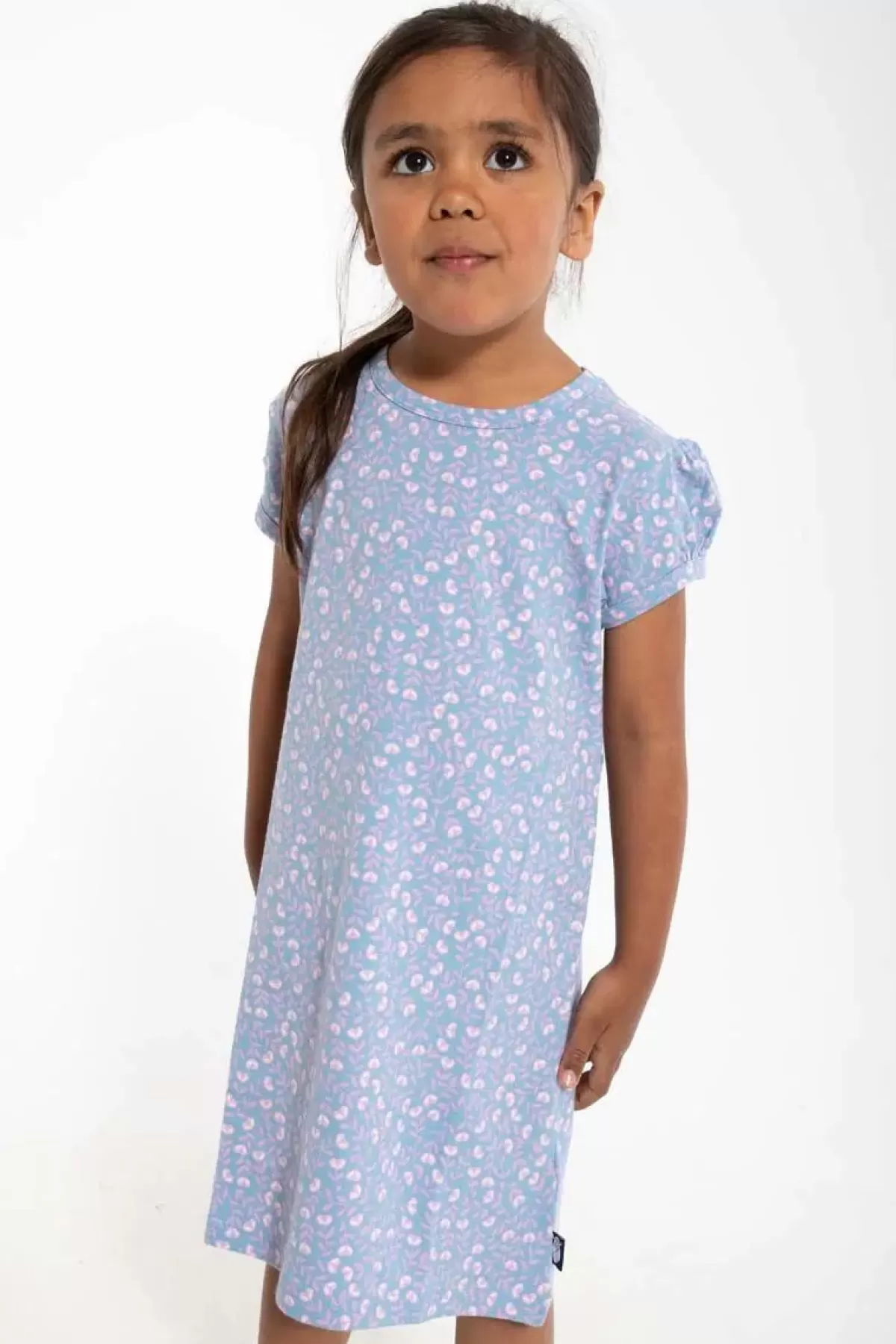 Børn Danefæ Danocean Dress Light Blue Fleurie