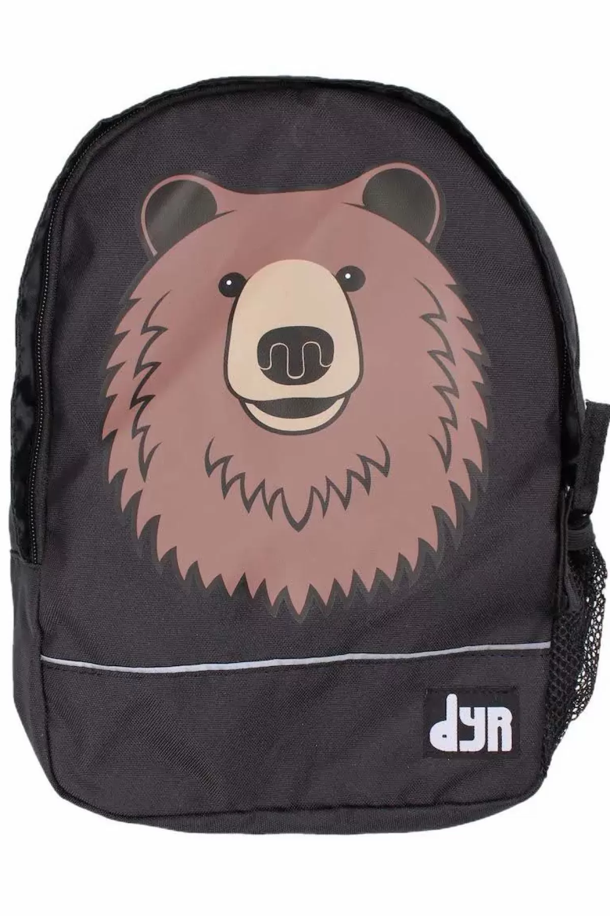 Børn Danefæ Dyr Kids Backpack Black Brun Bjoern