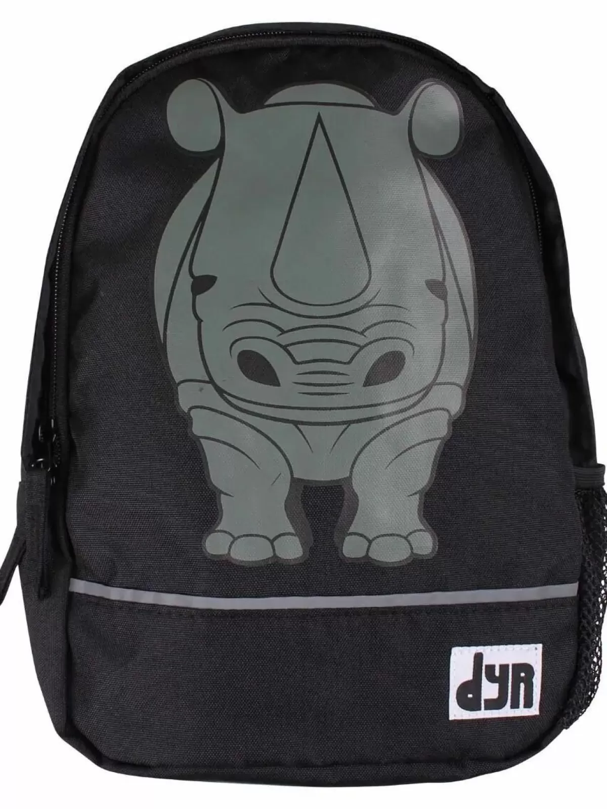 Børn Danefæ Dyr Kids Backpack Black Naesehorn