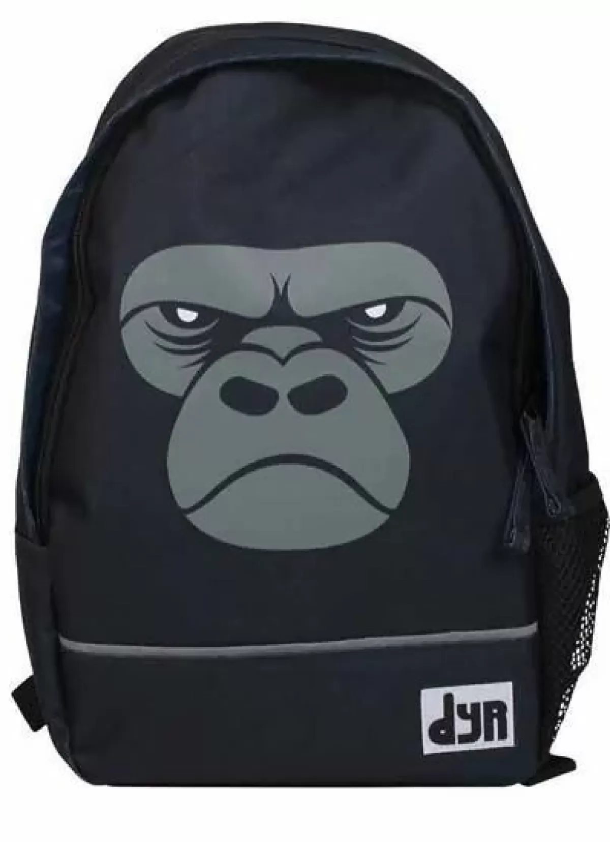 Børn Danefæ Dyr Kids Backpack Dark Grey Gorilla