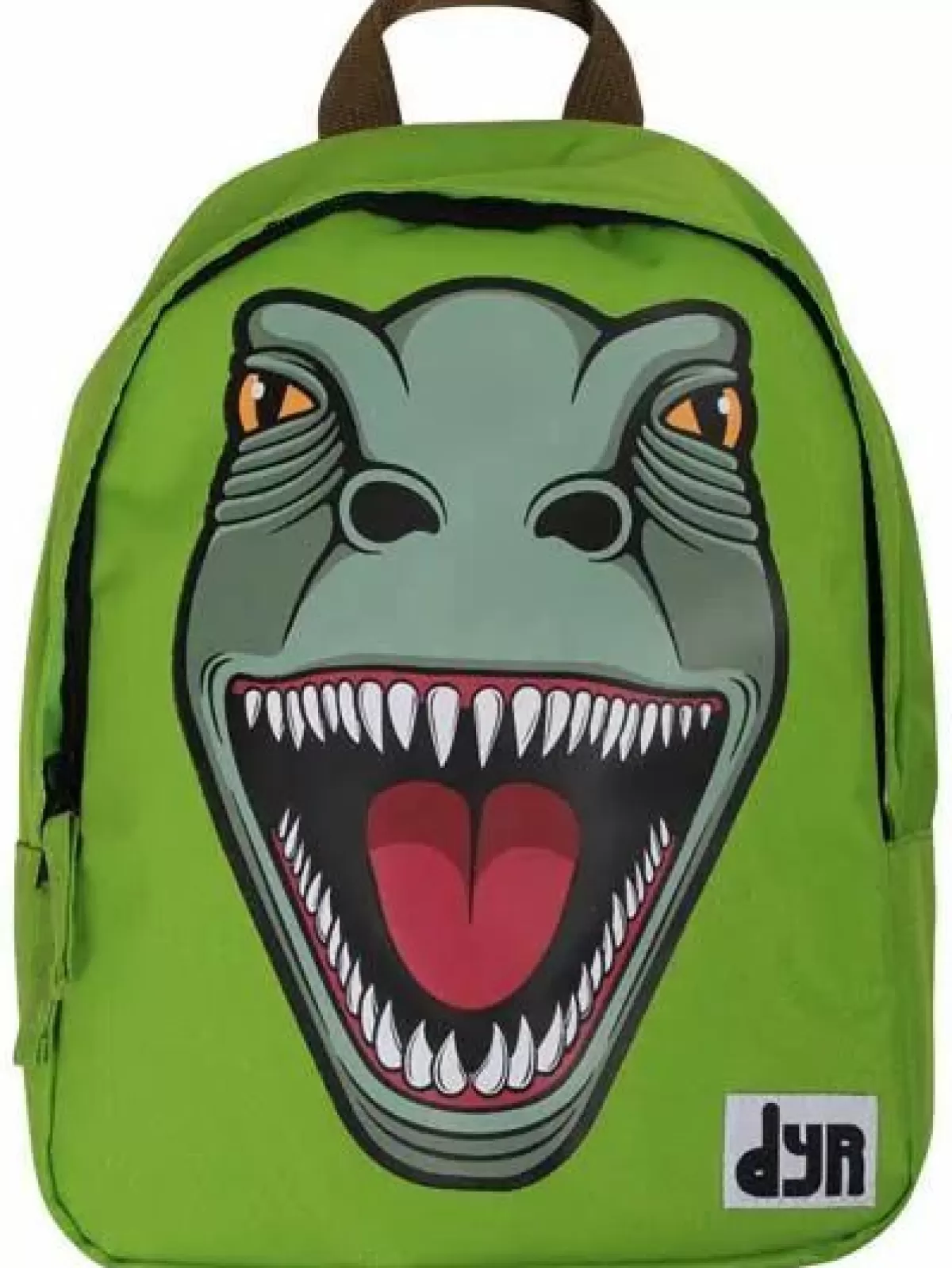 Børn Danefæ Dyr Kids Backpack Green T-Rex