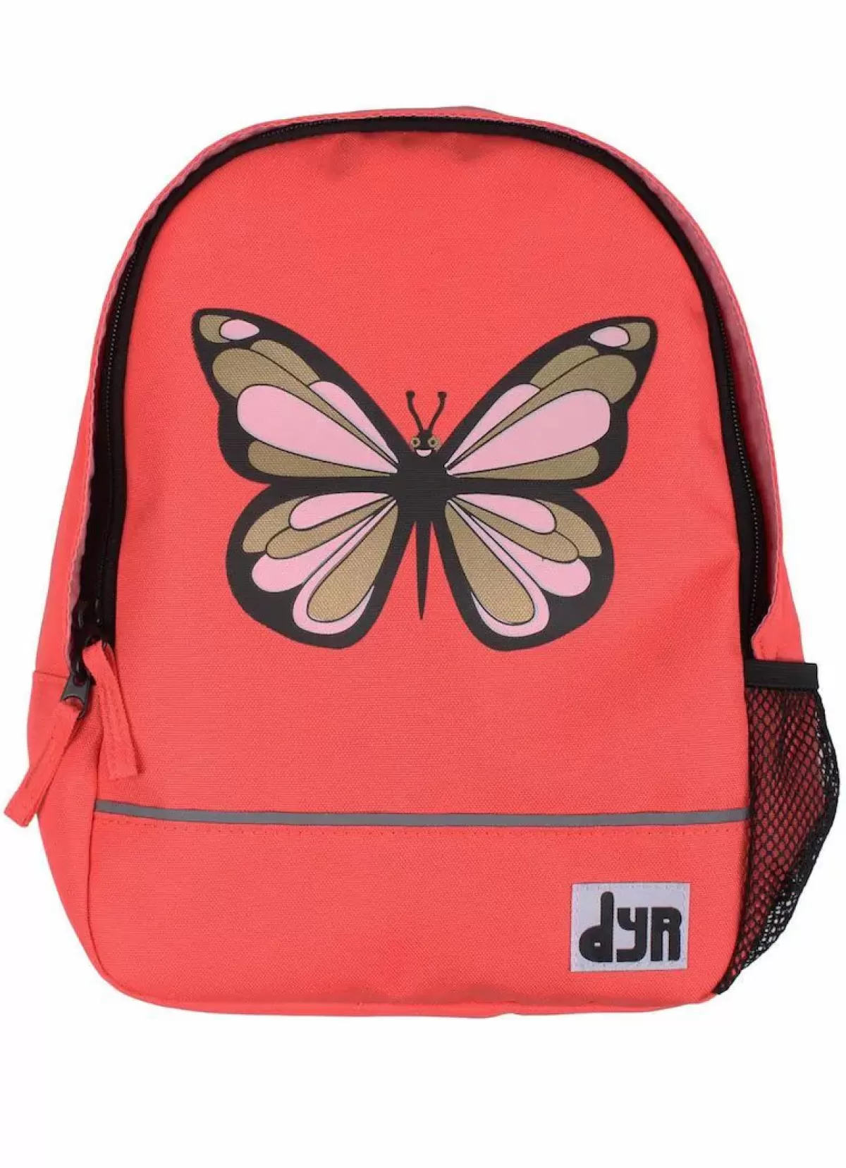 Børn Danefæ Dyr Kids Backpack Light Peach Sommerfugl