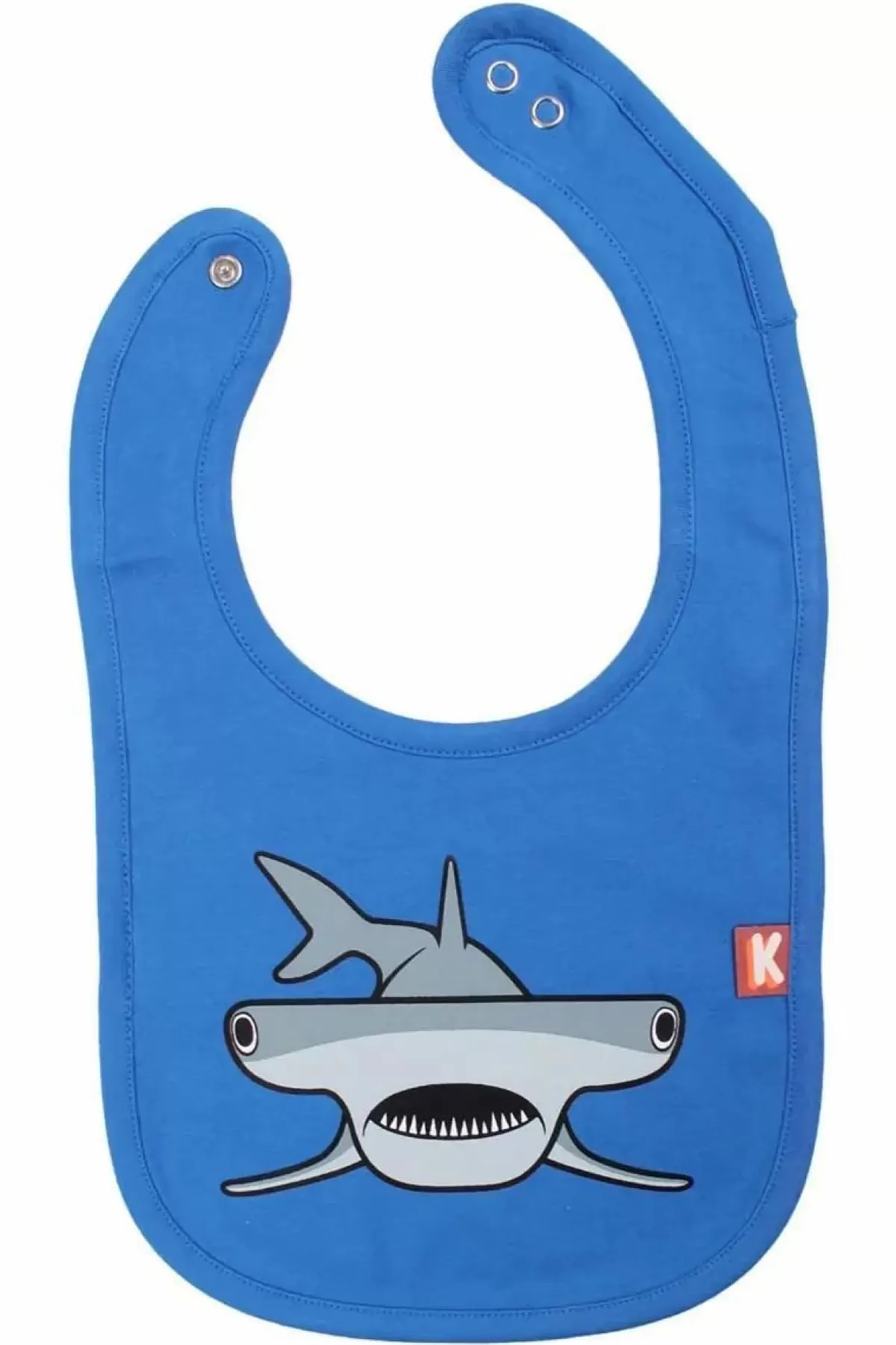 Baby Danefæ Dyrmunchie Bib Blue Hammerhaj