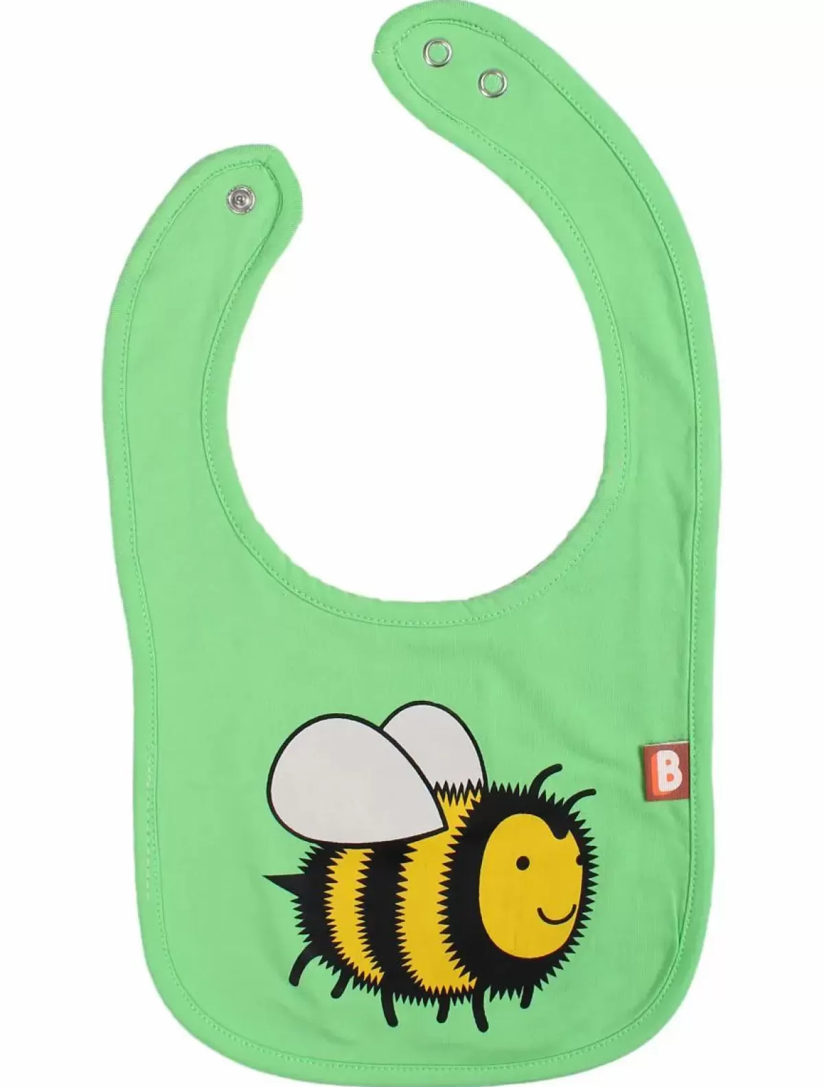 Baby Danefæ Dyrmunchie Bib Bright Green Bi