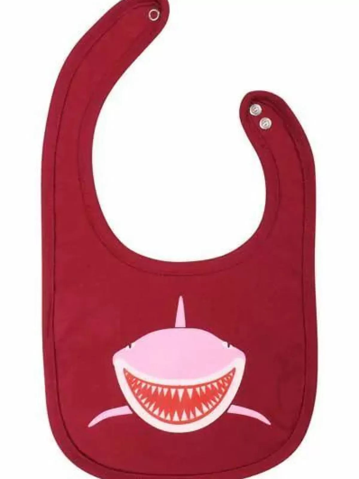 Baby Danefæ Dyrmunchie Bib Deep Red Haj