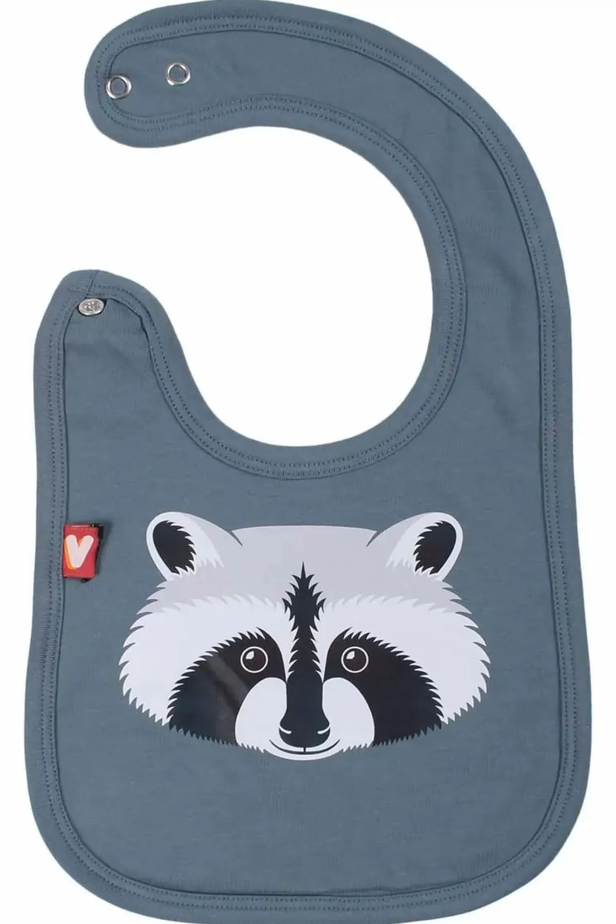 Baby Danefæ Dyrmunchie Bib Grey Vaskebjoern