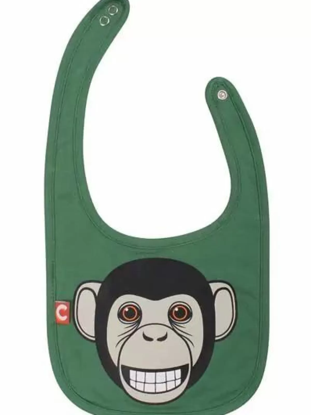 Baby Danefæ Dyrmunchie Bib Pine Chimp