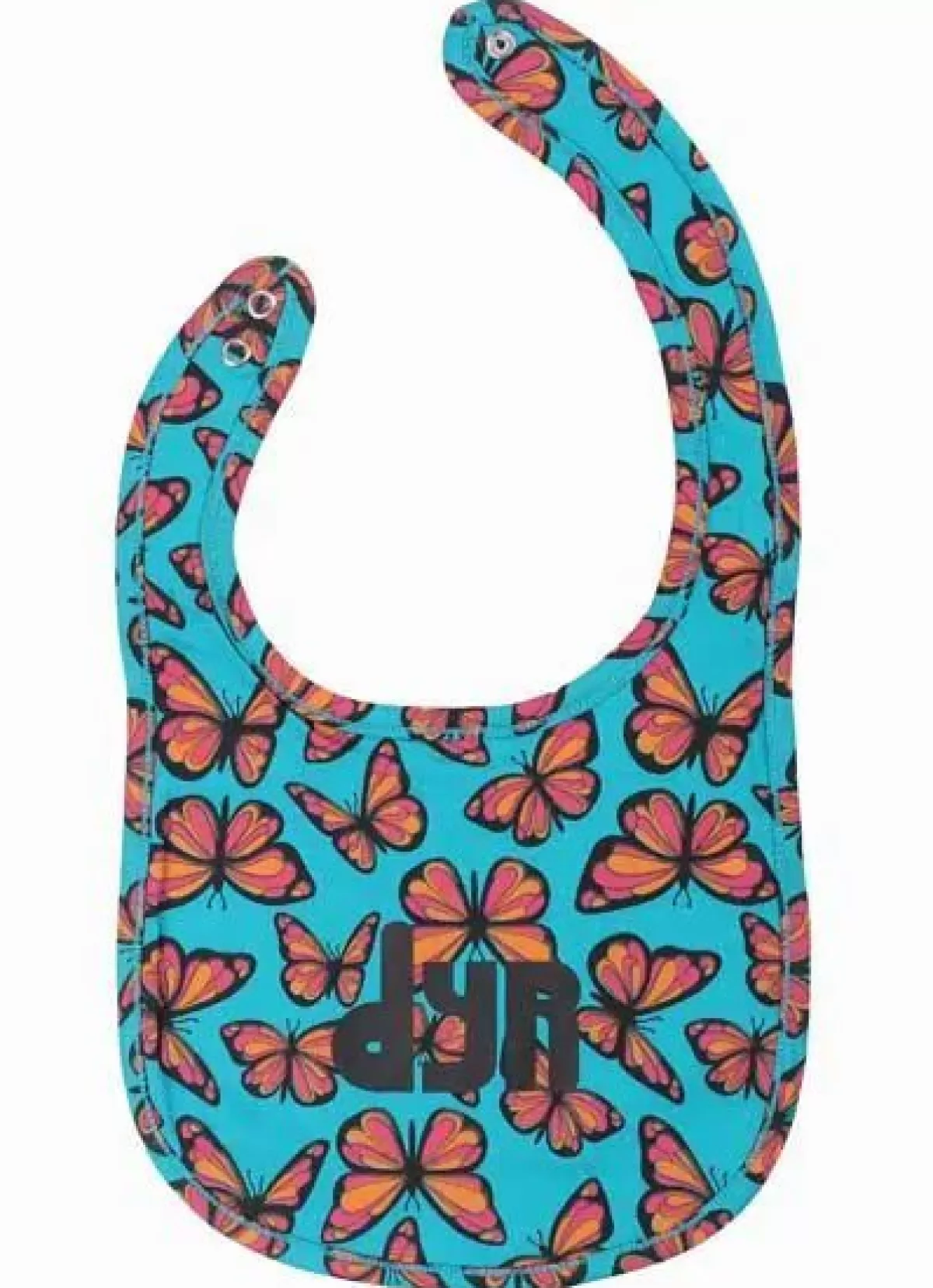 Baby Danefæ Dyrmunchie Bib Turquoise Flutter