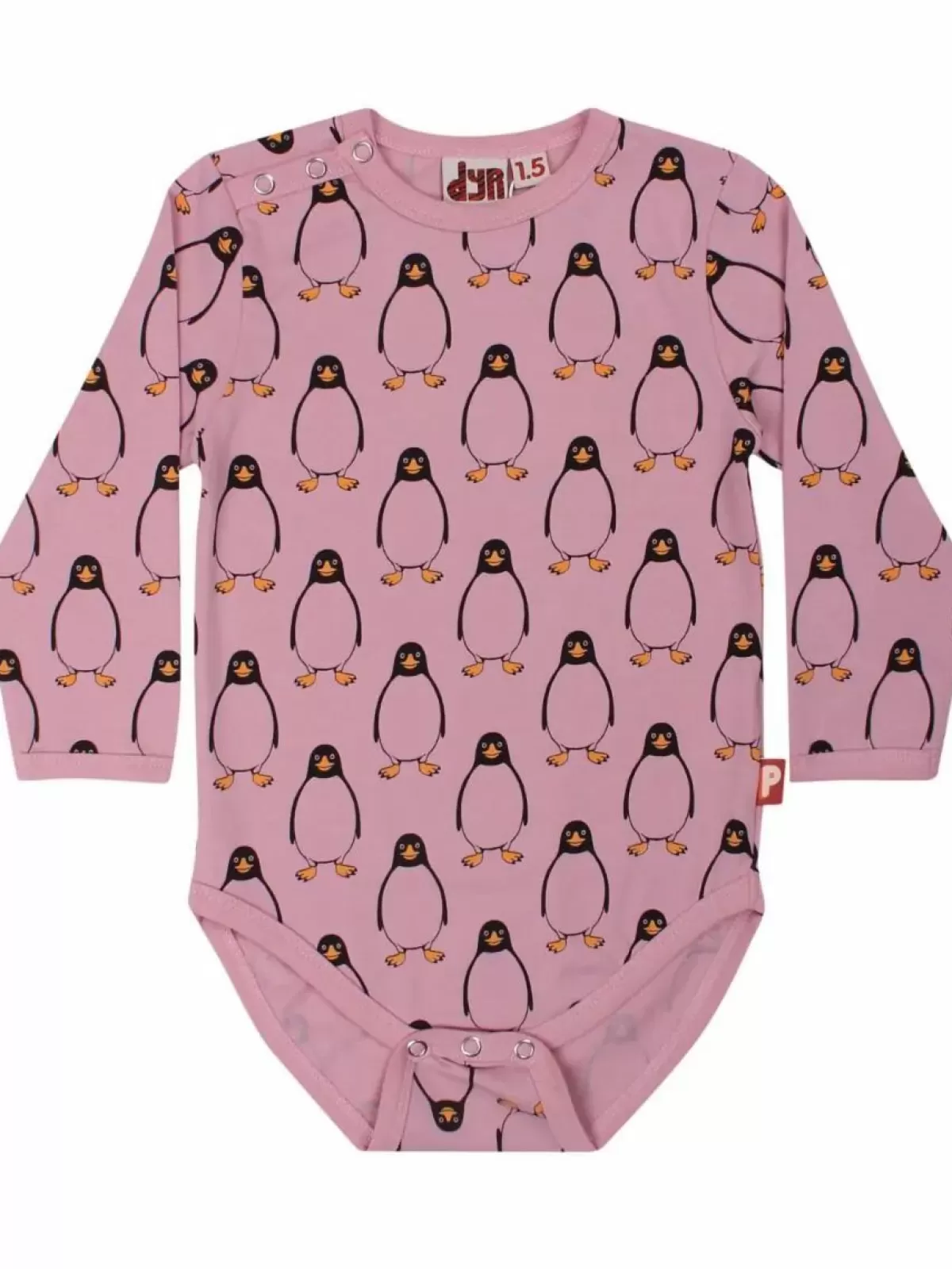 Baby Danefæ Dyrquack Suit Chilled Pink Pingvin Aop