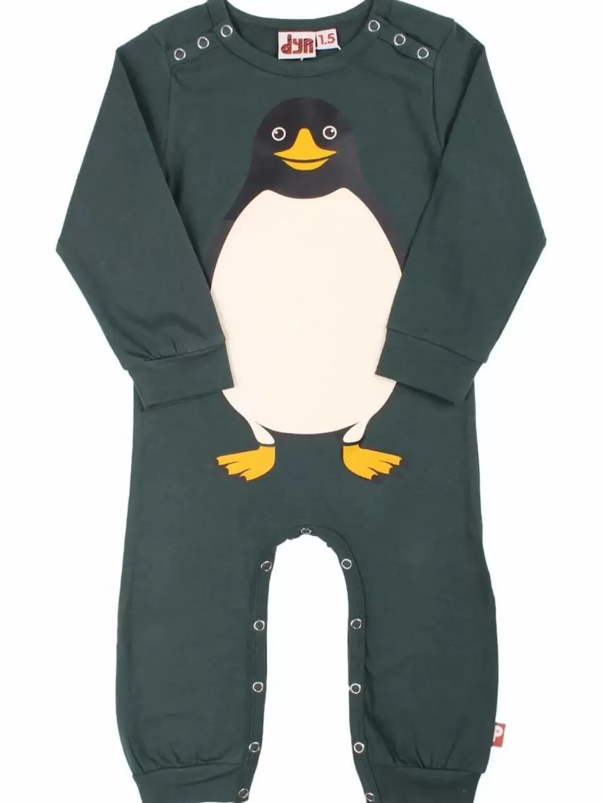 Baby Danefæ Dyrtweet Suit Black Green Pingvin