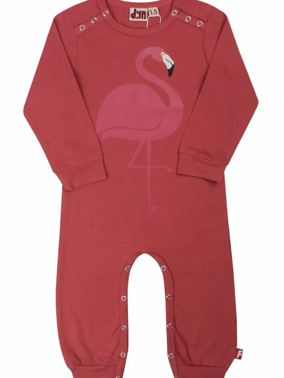 Baby Danefæ Dyrtweet Suit Dk Rose Flamingo