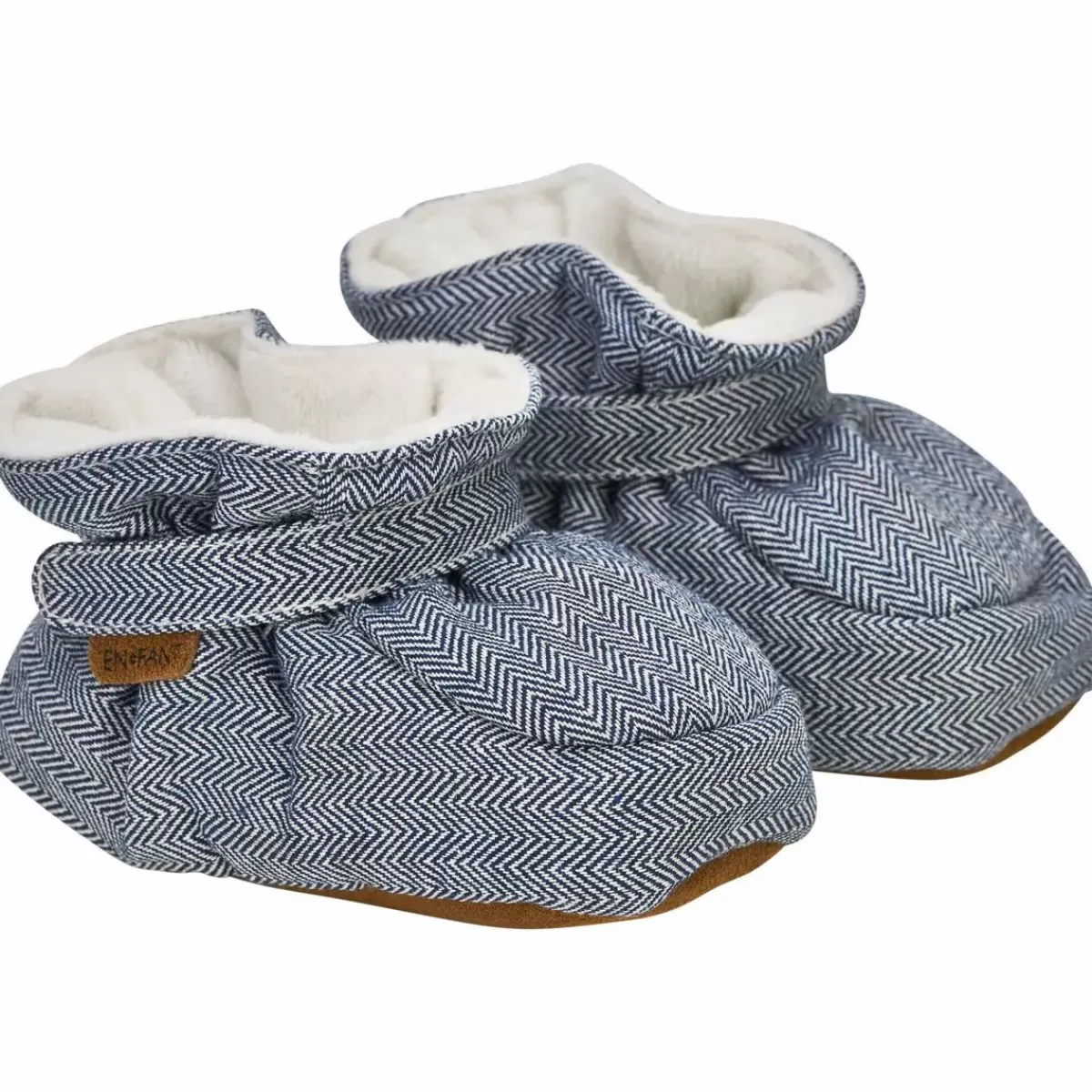 Baby Danefæ En Fant Baby Slippers Navy