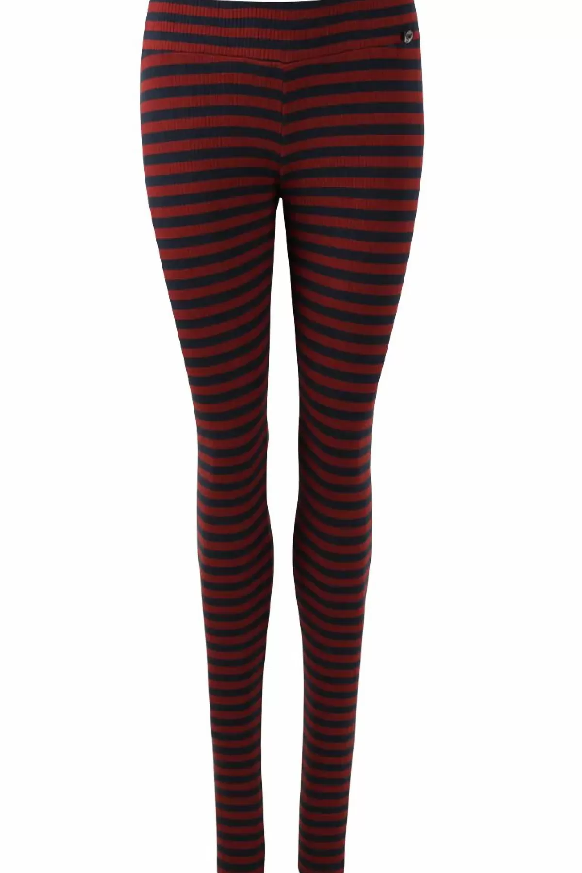 Dame Danefæ Ess - Danebuddy Leggings Dk Navy/Redwine