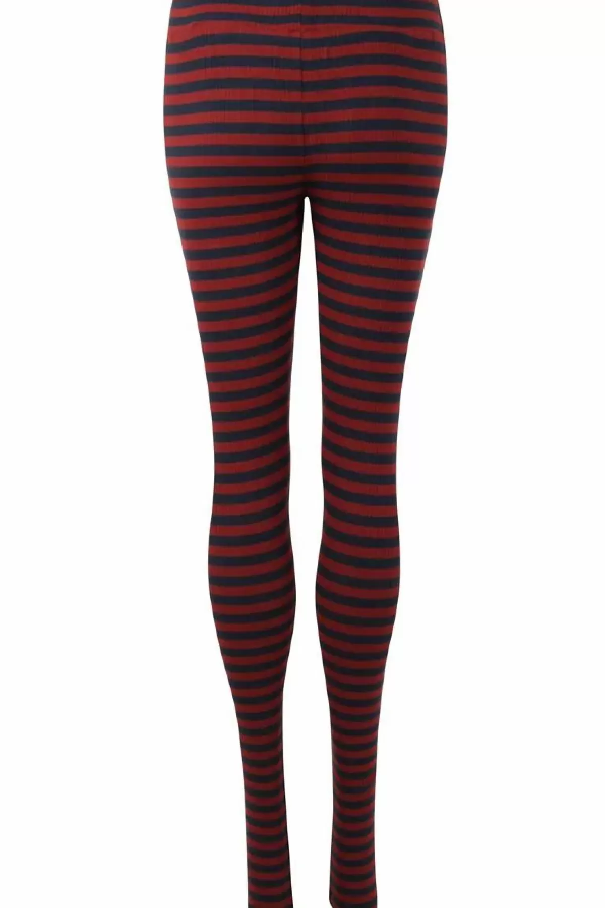 Dame Danefæ Ess - Danebuddy Leggings Dk Navy/Redwine