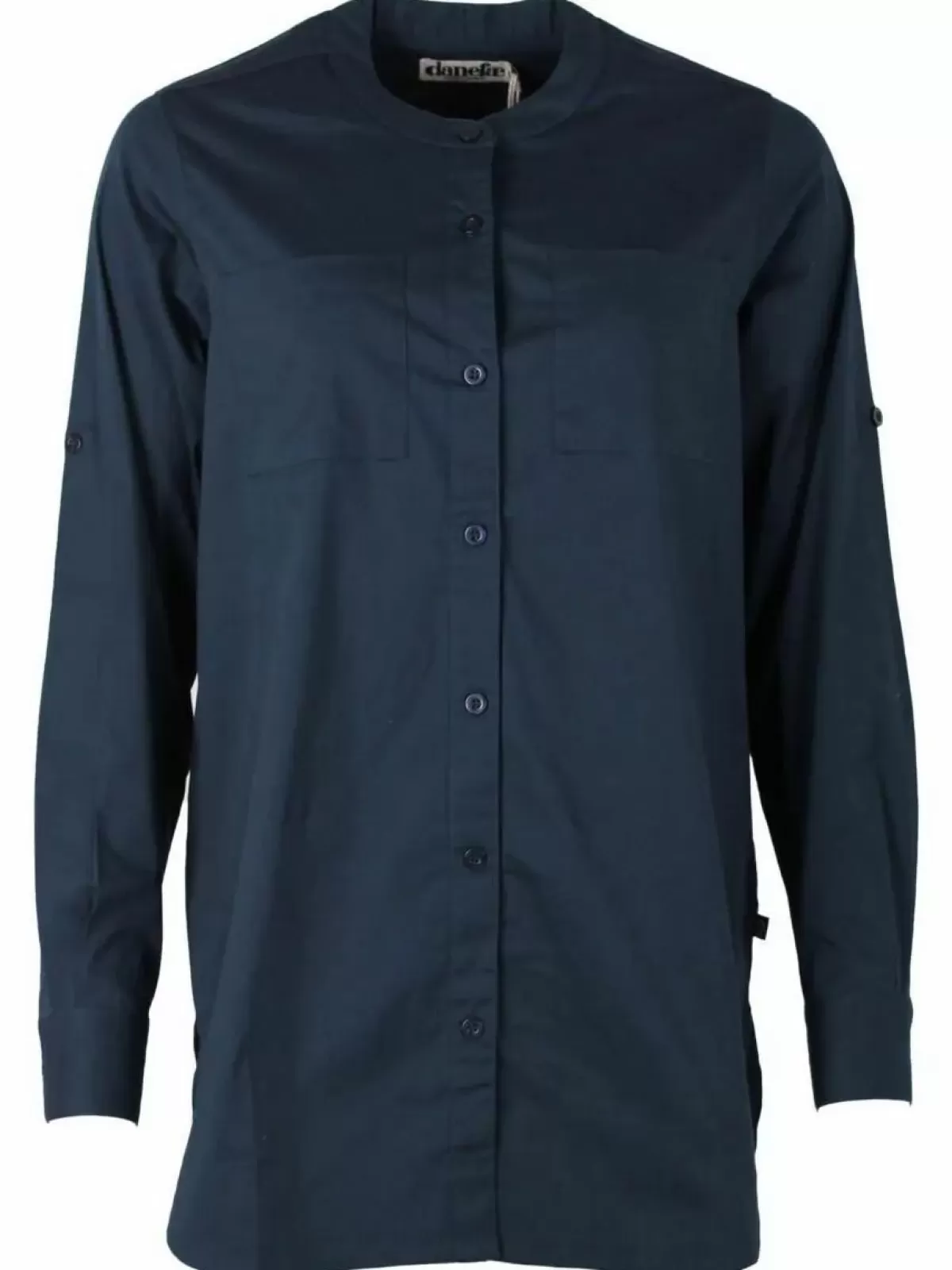 Dame Danefæ Ess - Joy Poplin Shirt Navy