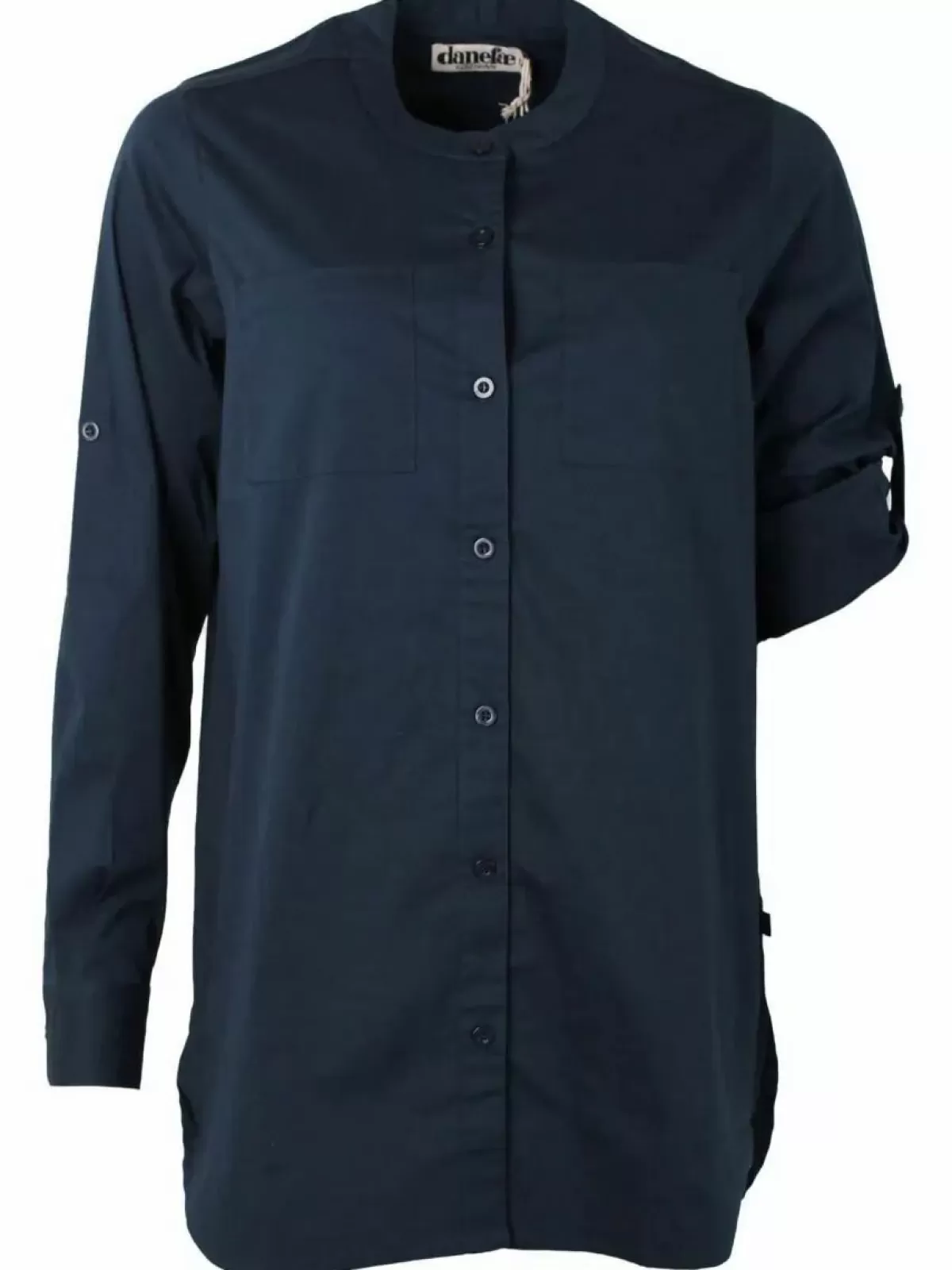 Dame Danefæ Ess - Joy Poplin Shirt Navy