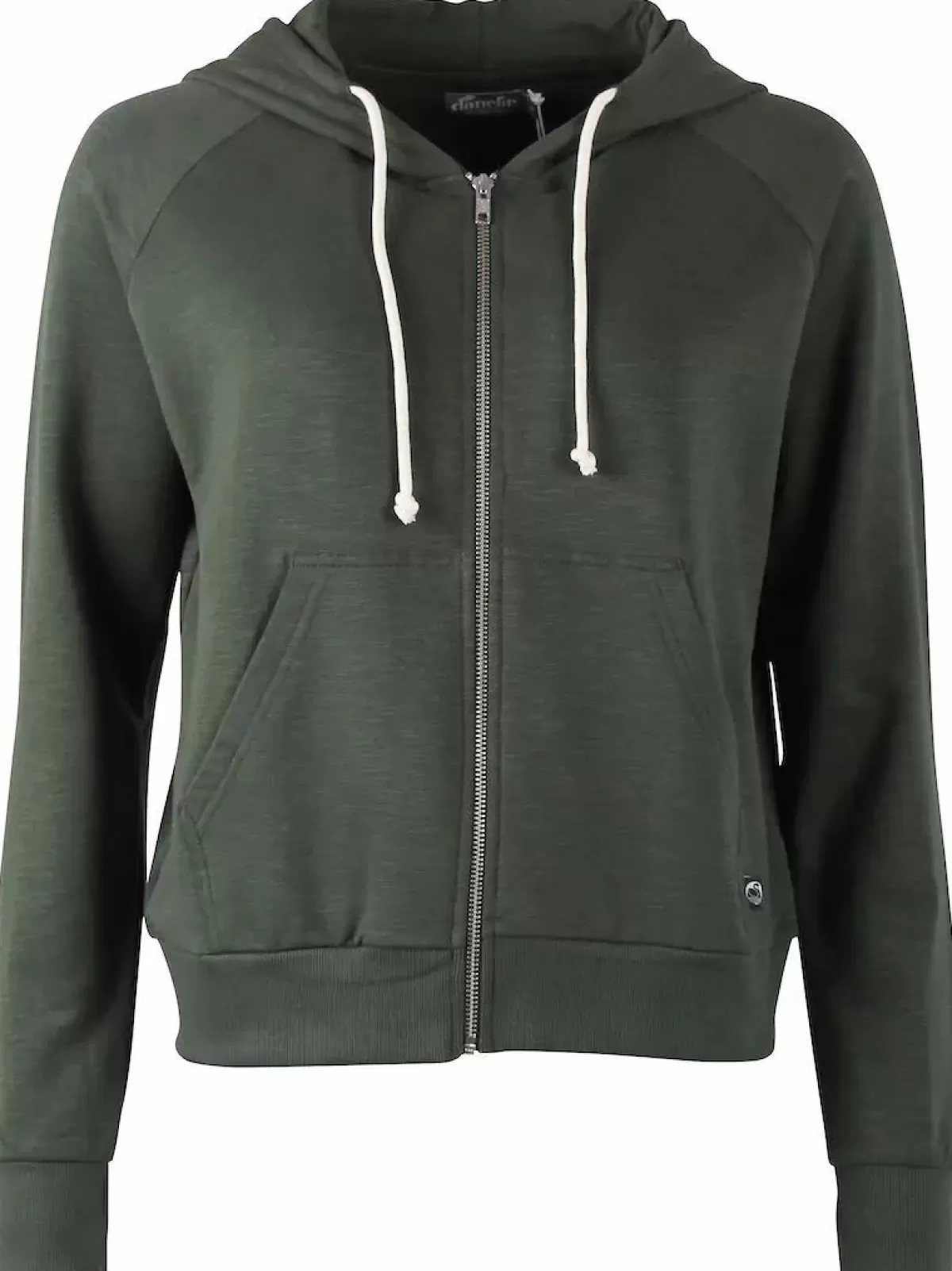 Dame Danefæ Ess - Organic Danebalance Zip-Up Army