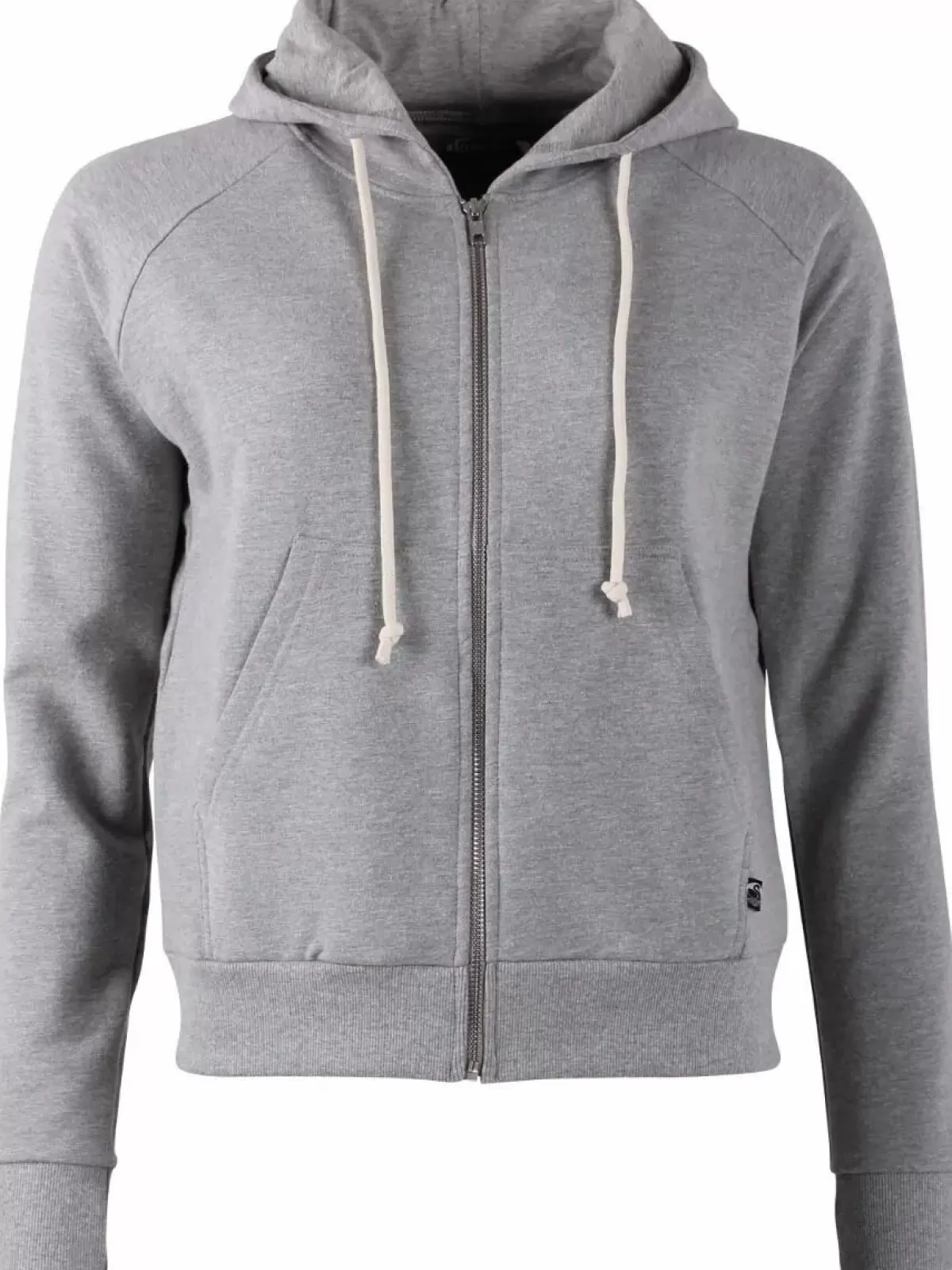 Dame Danefæ Ess - Organic Danebalance Zip-Up Heather Grey