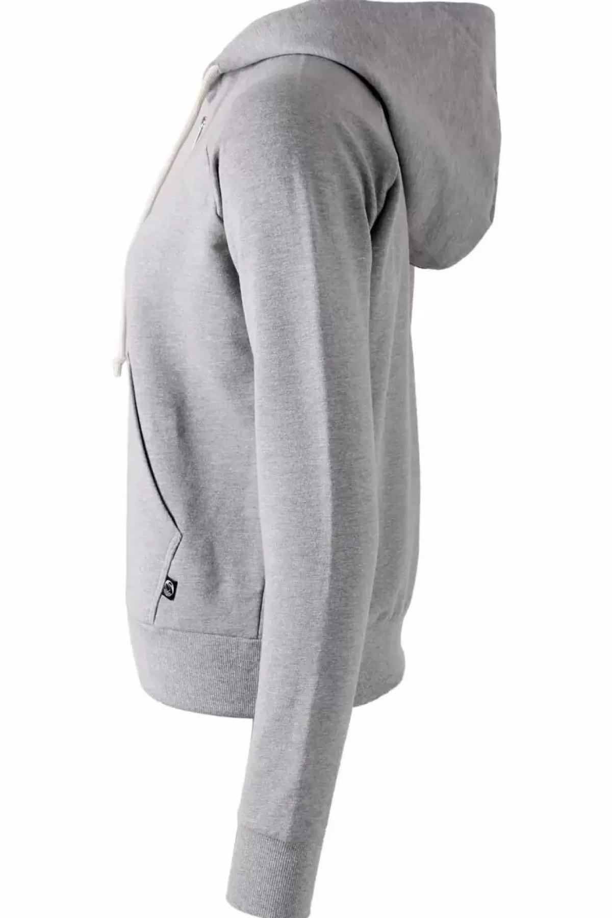 Dame Danefæ Ess - Organic Danebalance Zip-Up Heather Grey