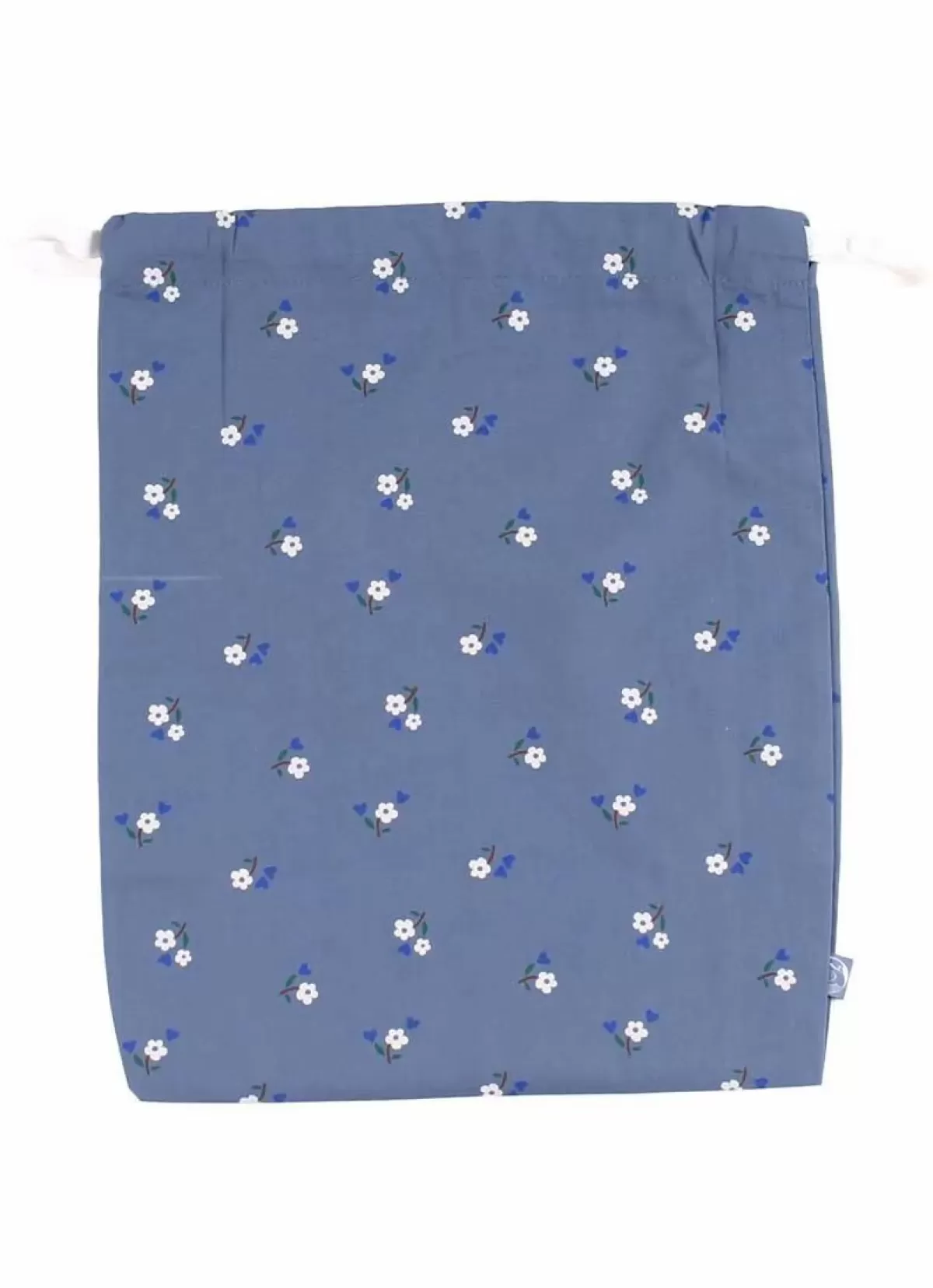 Børn Danefæ Fruit/Gift Bag Big Grey Blue Miniflower