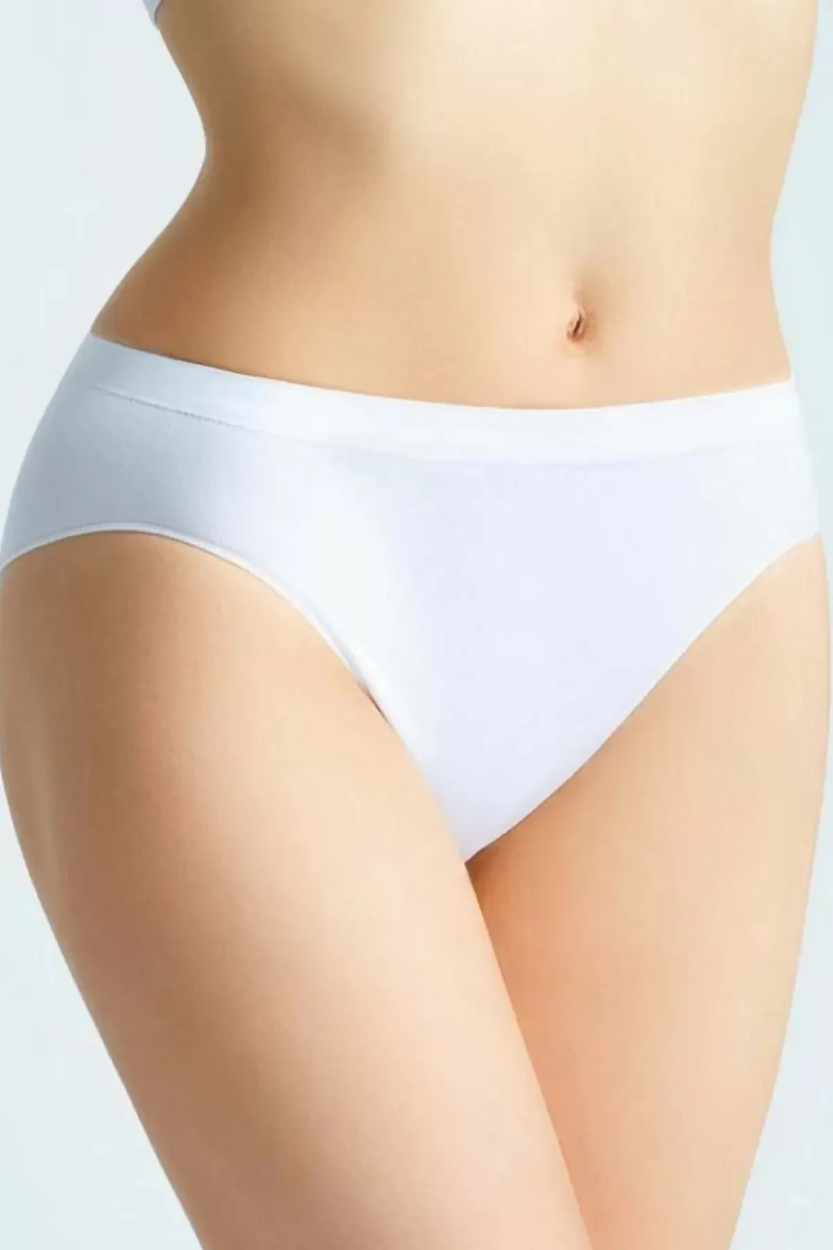 Dame Danefæ Giulia Hi-Leg Briefs White