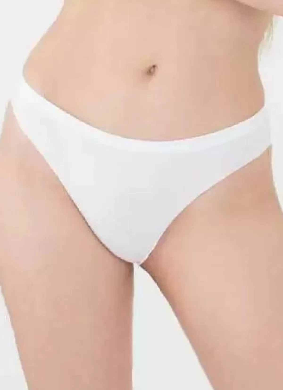 Dame Danefæ Giulia Slip Vita Bassa Bianco