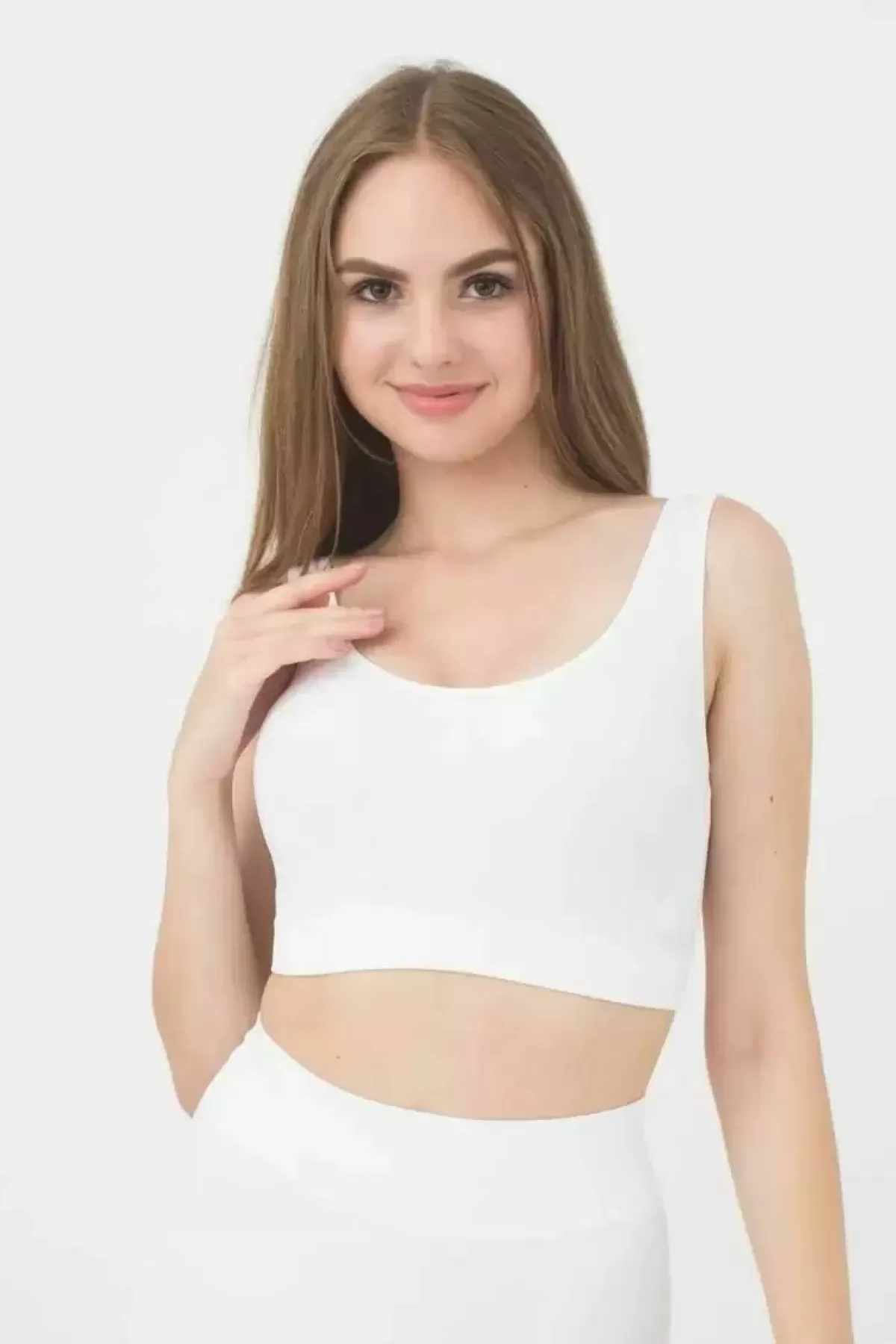 Dame Danefæ Giulia Tank Top White