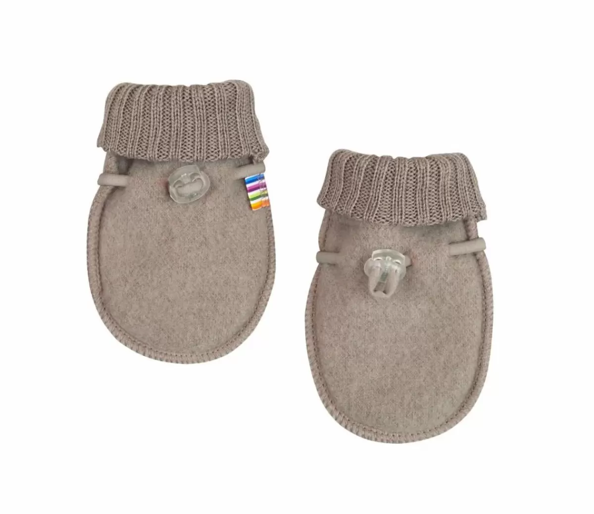 Baby Danefæ Joha Baby Mittens Uld Fleece Sesame Melange