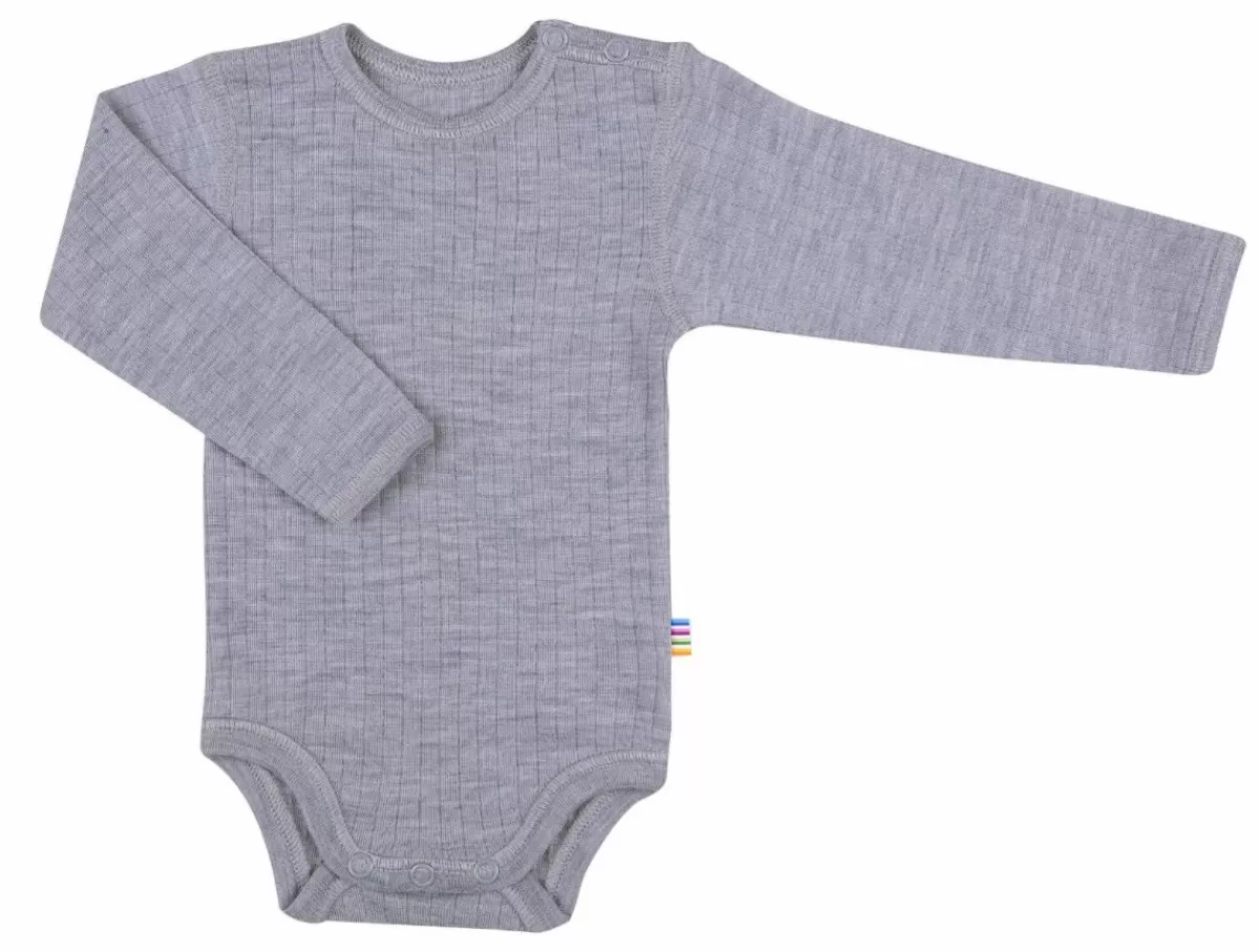 Baby Danefæ Joha Body Ls Basic Lt Grey Malange