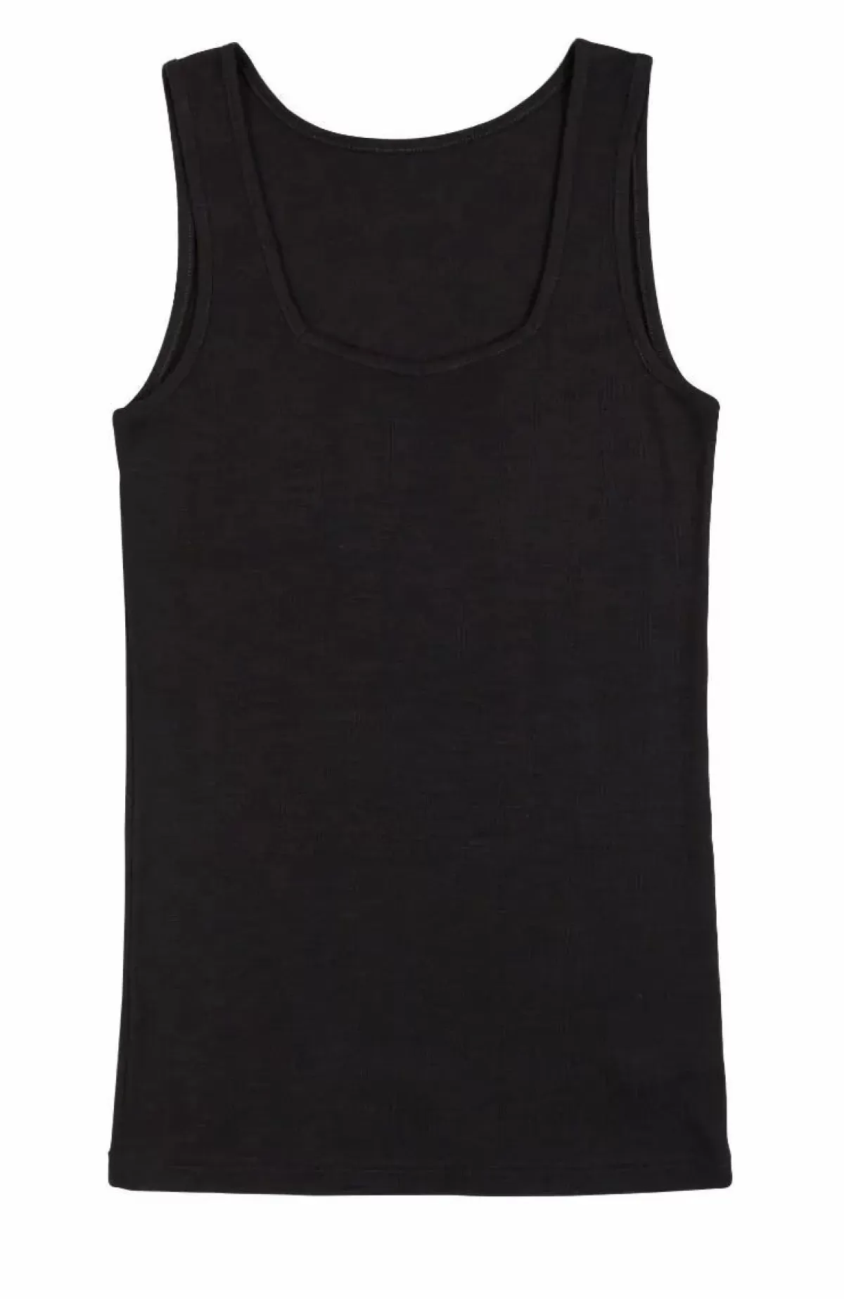 Dame Danefæ Joha Tank-Top Sara Wool/Silk Black