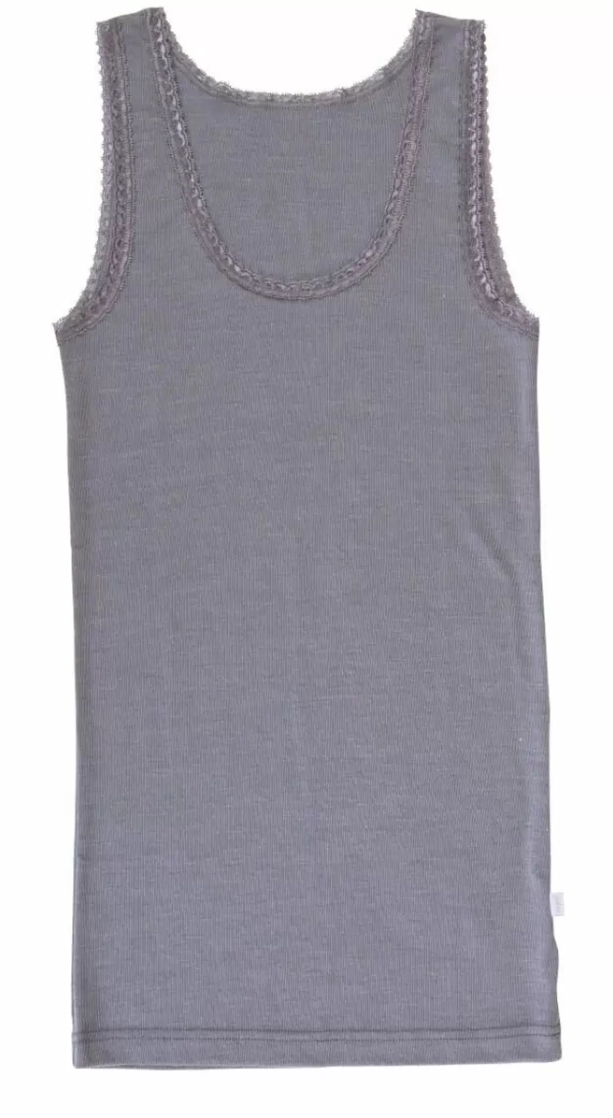 Dame Danefæ Joha Undershirt Victoria Wool/Silk Grey