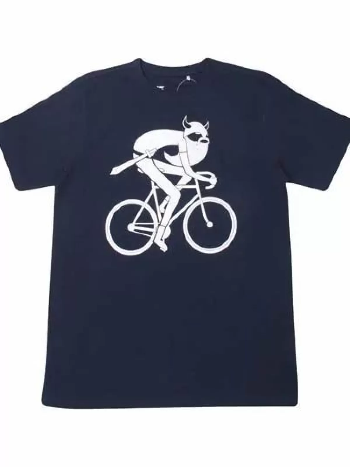 Mænd Danefæ Mande Tee Navy Biking Viking