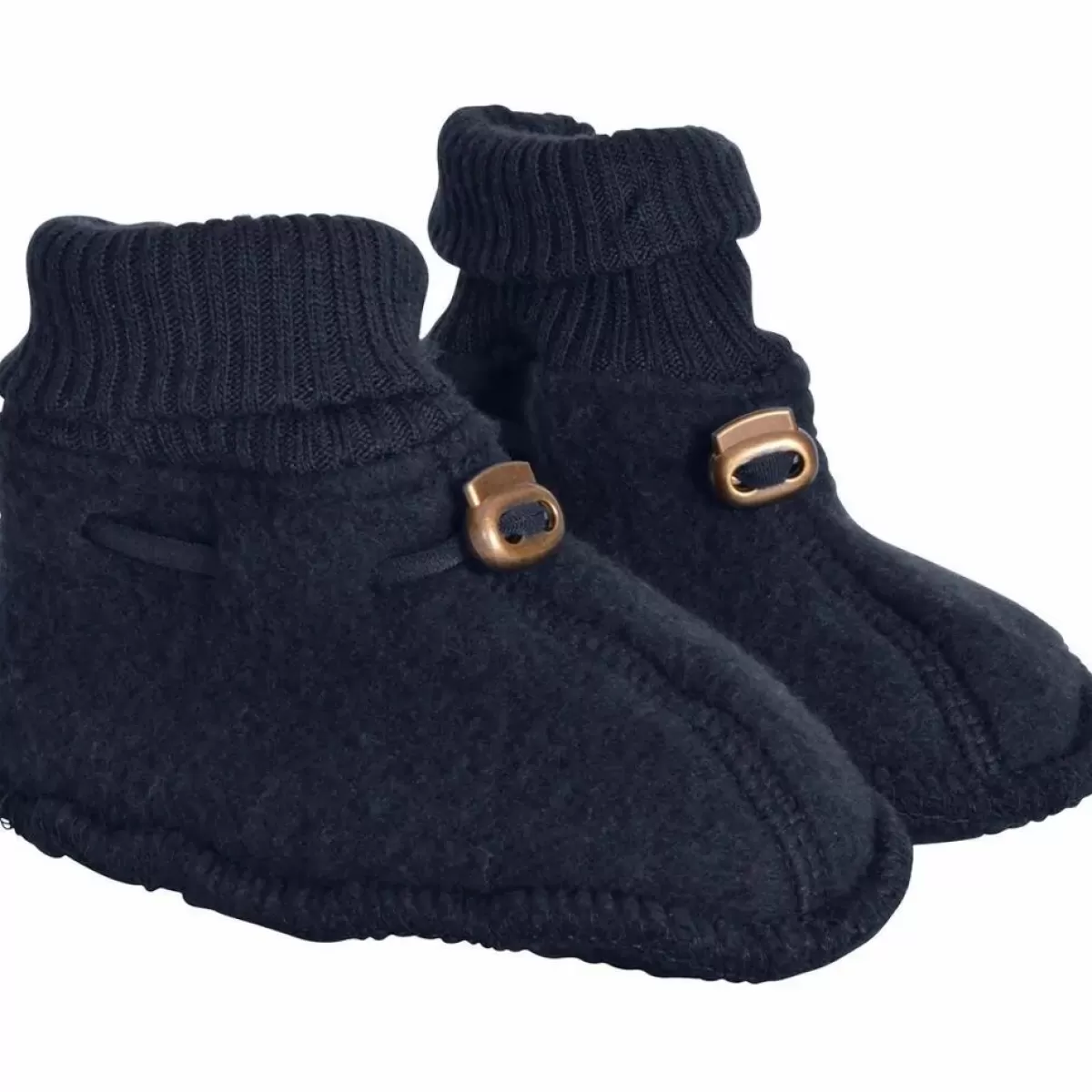 Baby Danefæ Mikk-Line Wool Footies Blue Nights