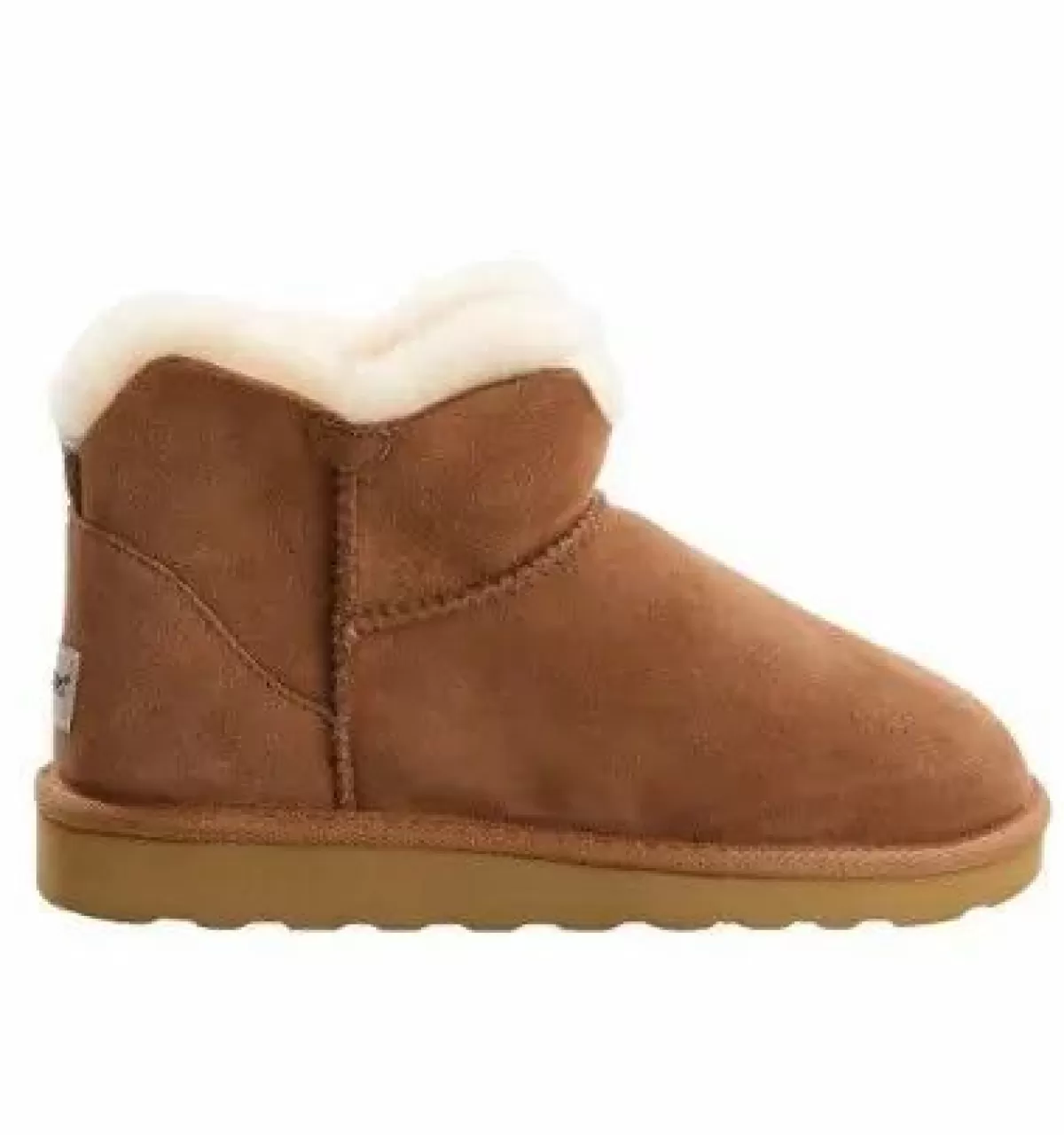 Dame Danefæ Mini Sheepskin Boots Chestnut