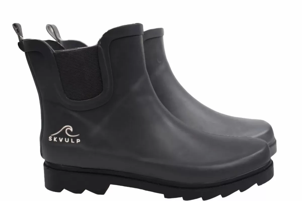 Dame Danefæ Morso Rubberboot Skvulp Low Black