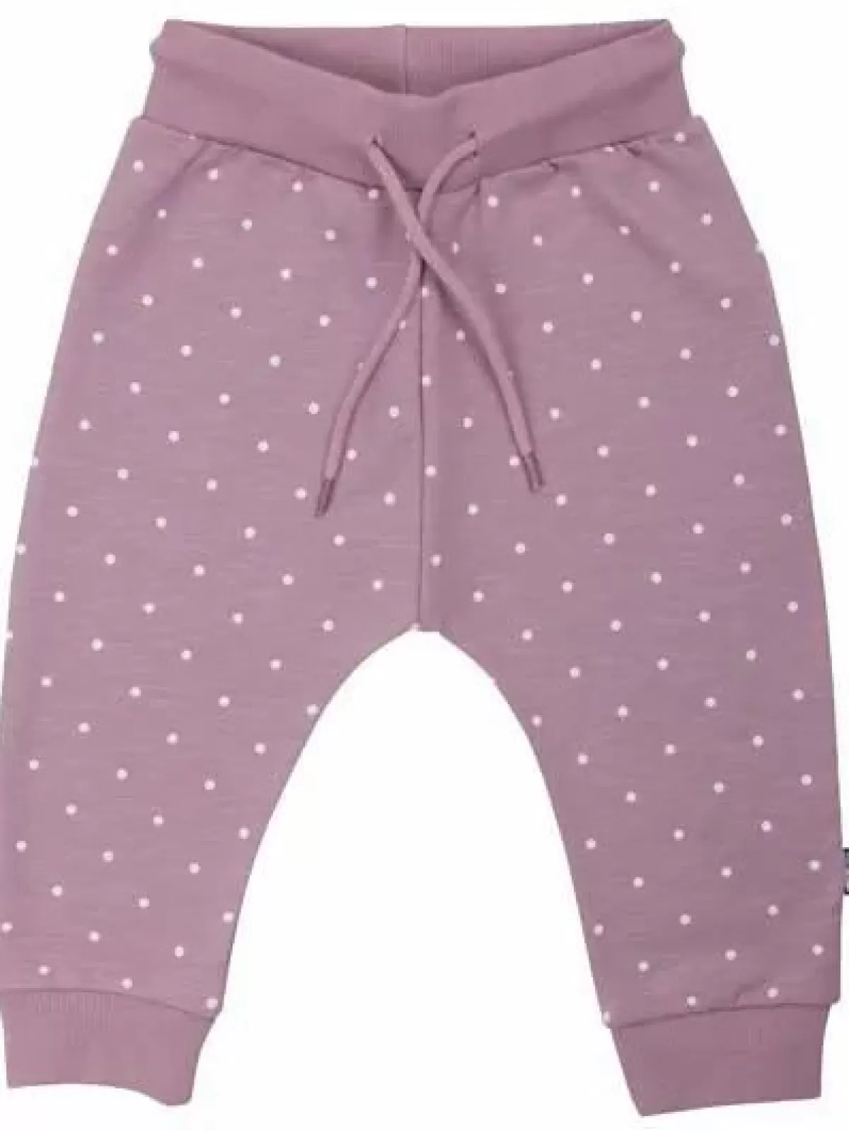 Baby Danefæ Organic - Daneboeg Pants Warm Clay/ Offwhite Dots